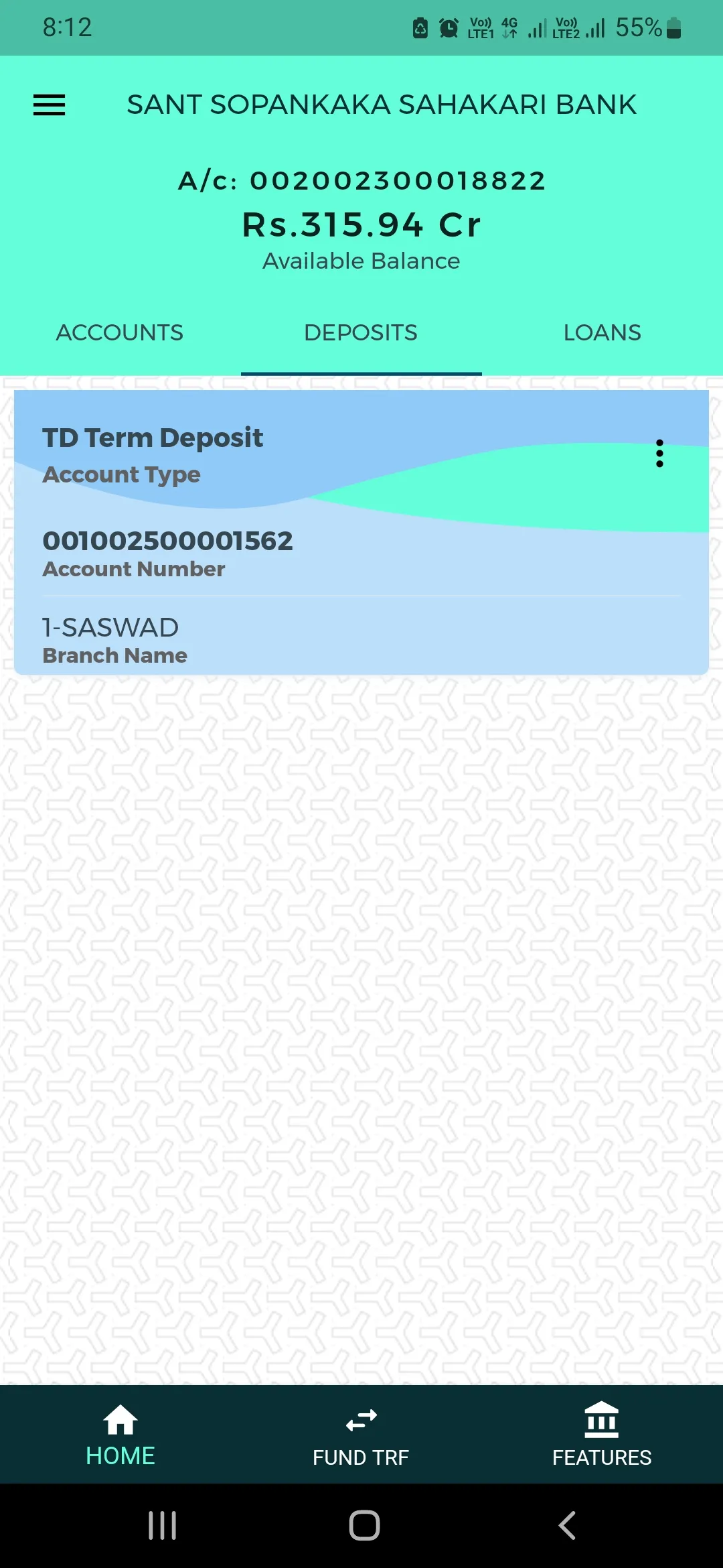 Sant Sopankaka Bank mobile app | Indus Appstore | Screenshot