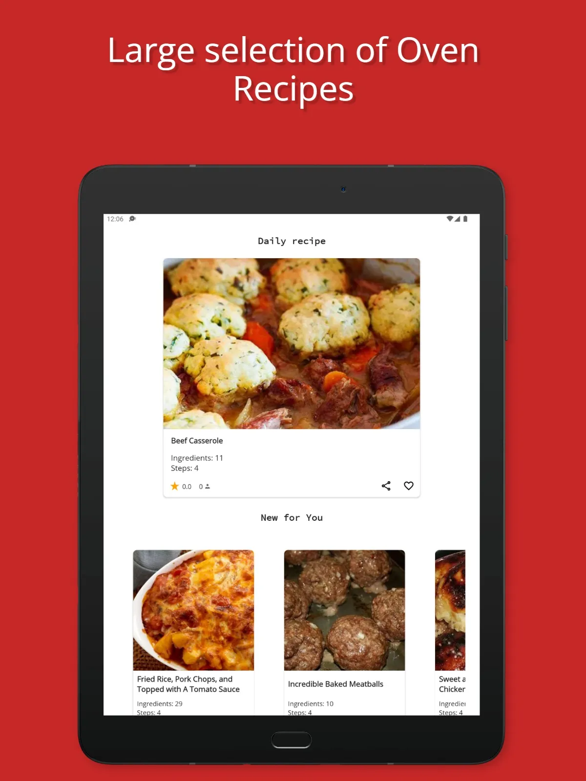 Oven Recipes | Indus Appstore | Screenshot