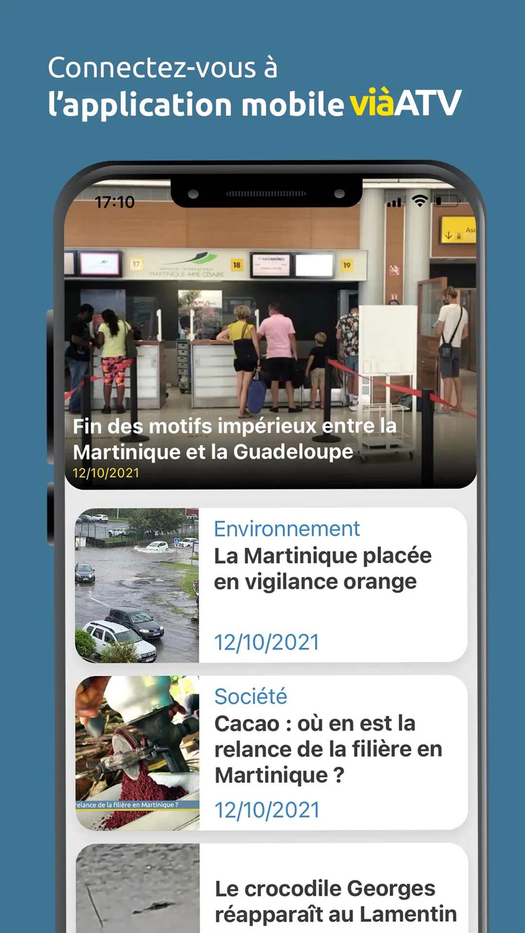 viàATV Martinique | Indus Appstore | Screenshot