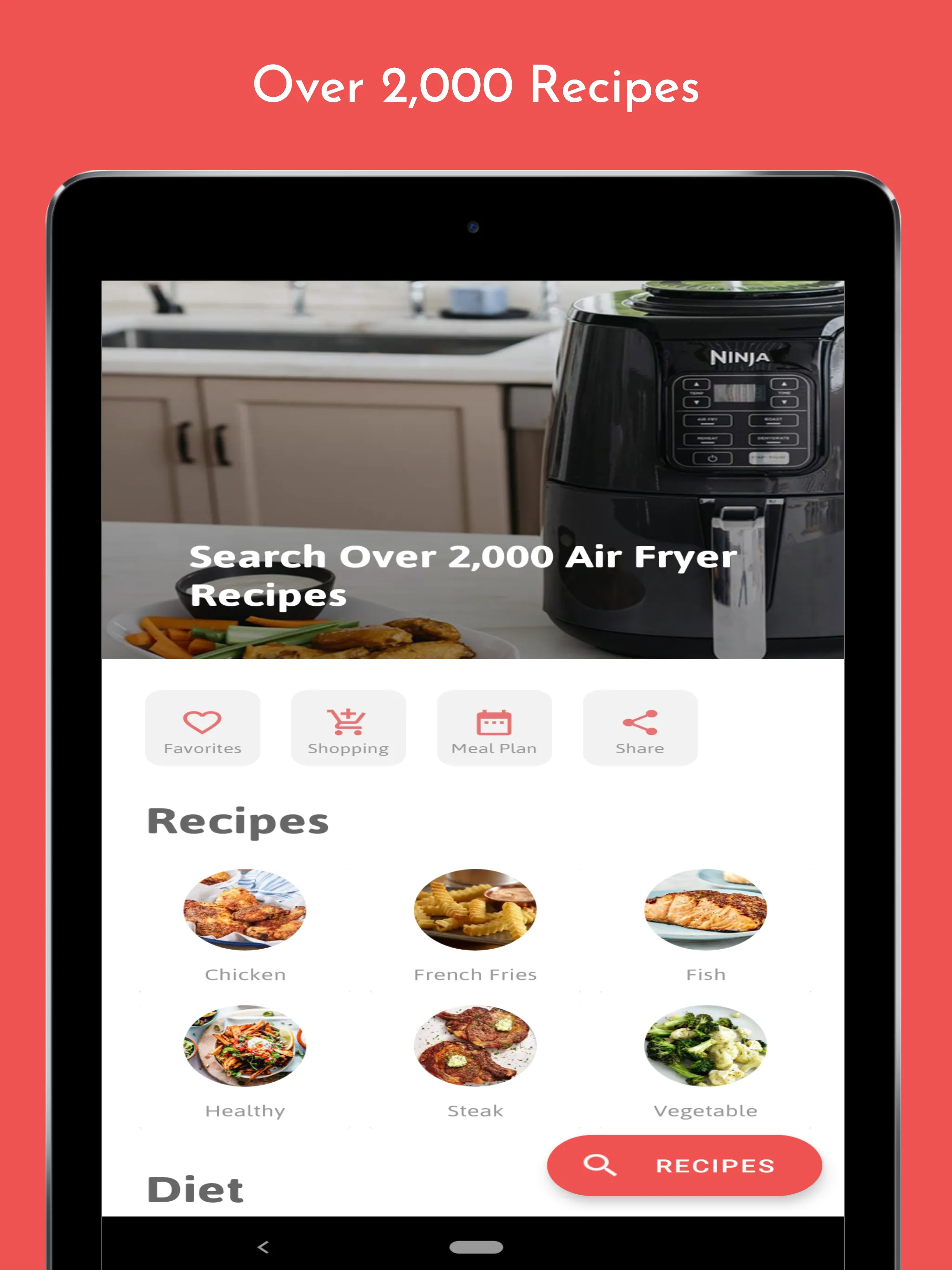 Air Fryer Recipes | Indus Appstore | Screenshot