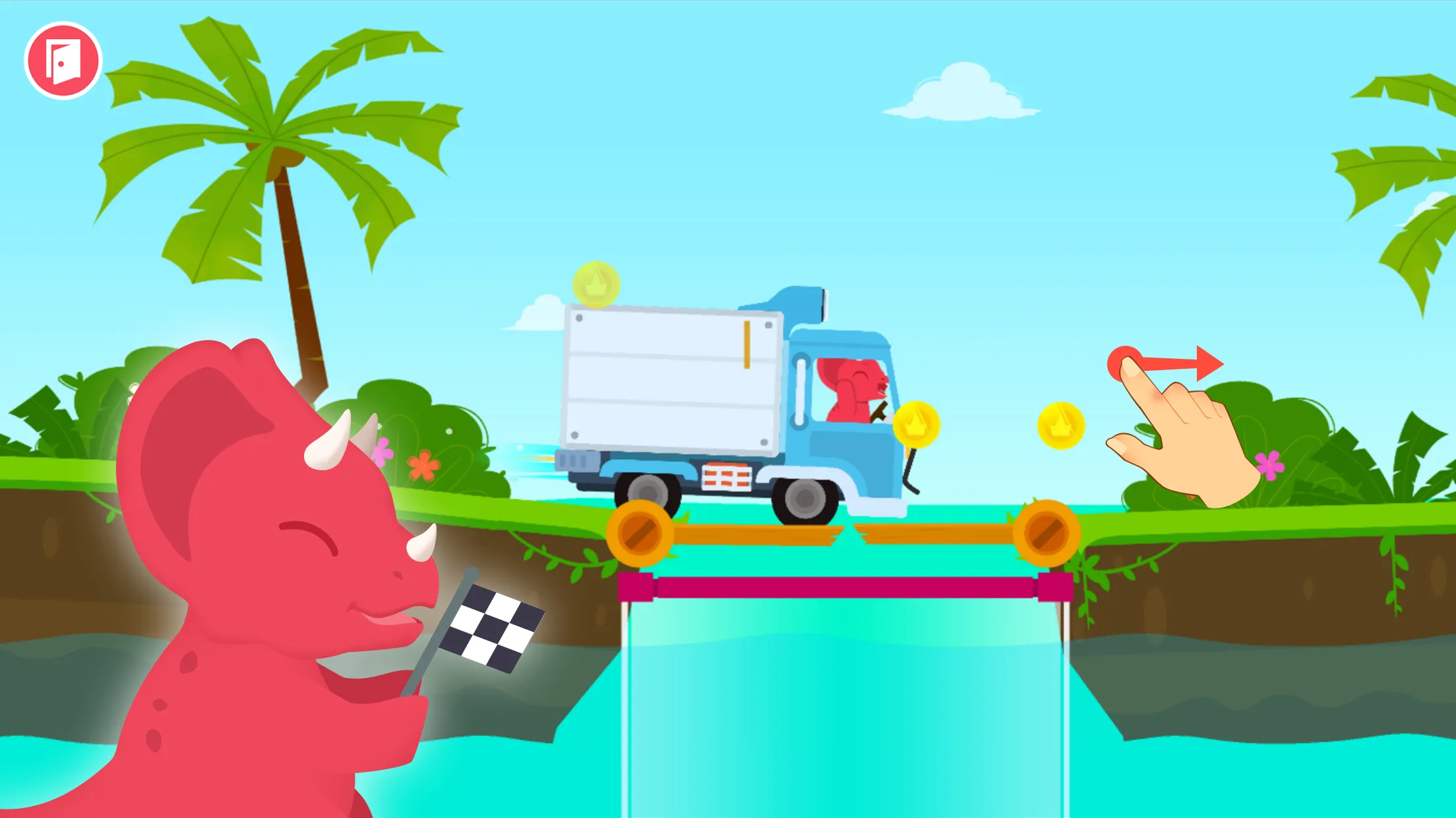 Dinosaur Car - Games for kids | Indus Appstore | Screenshot