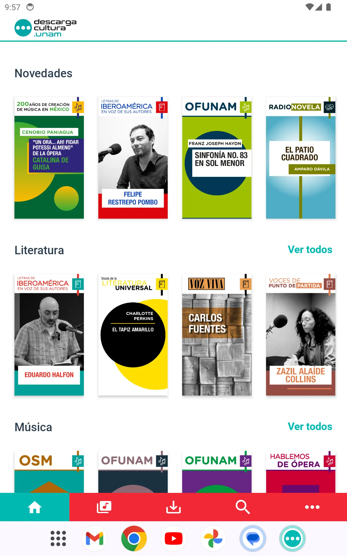 Descarga Cultura.UNAM | Indus Appstore | Screenshot