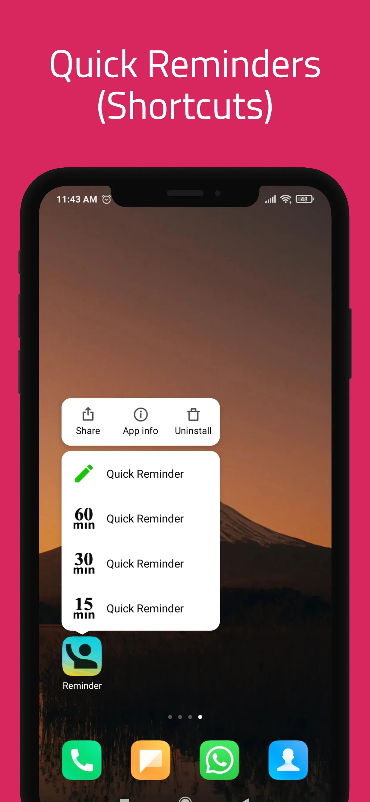 Reminder - Easy ToDo Reminders | Indus Appstore | Screenshot