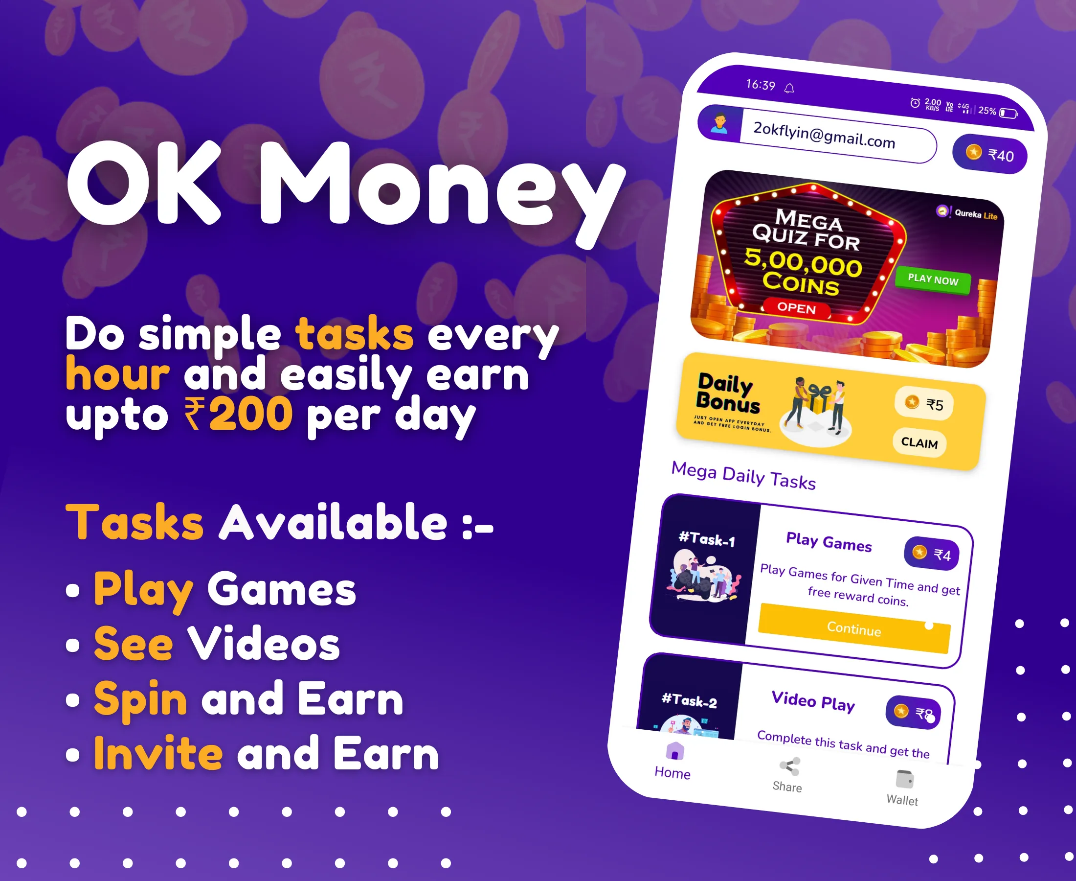 OK Money - Cash Earning Apps | Indus Appstore | Screenshot