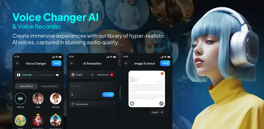 Voice Changer AI & Recorder | Indus Appstore | Screenshot