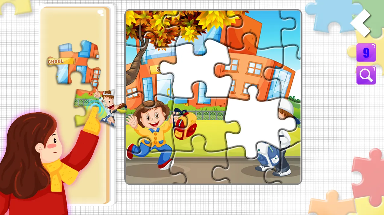 Kids Puzzles Game | Indus Appstore | Screenshot