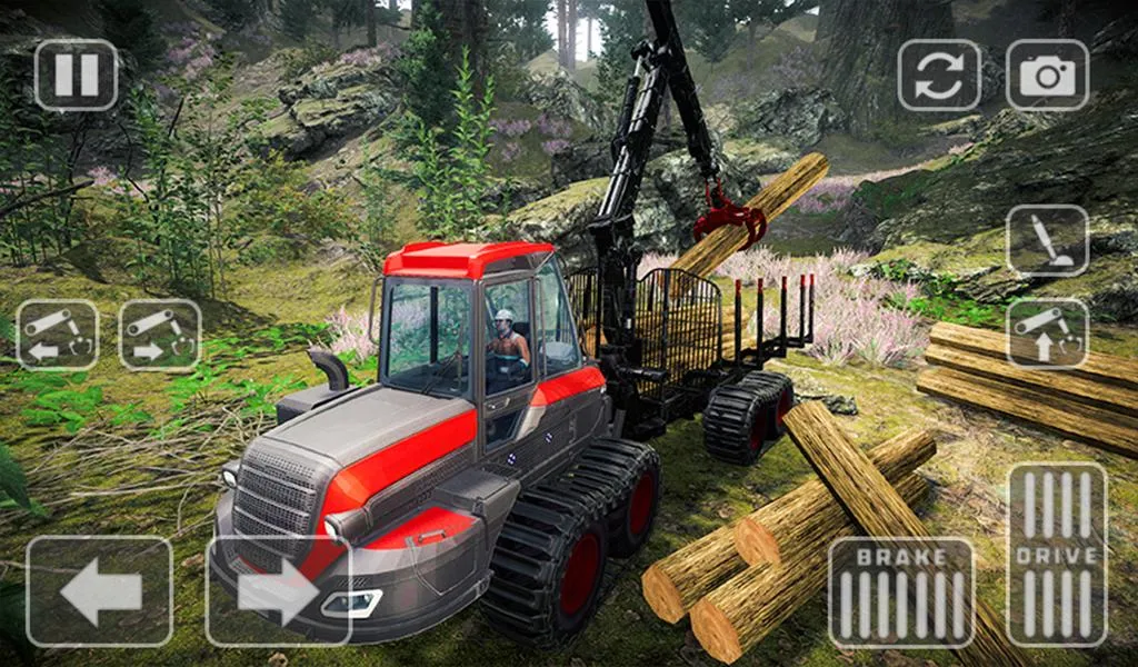 Lumberjack Simulator Truck Sim | Indus Appstore | Screenshot