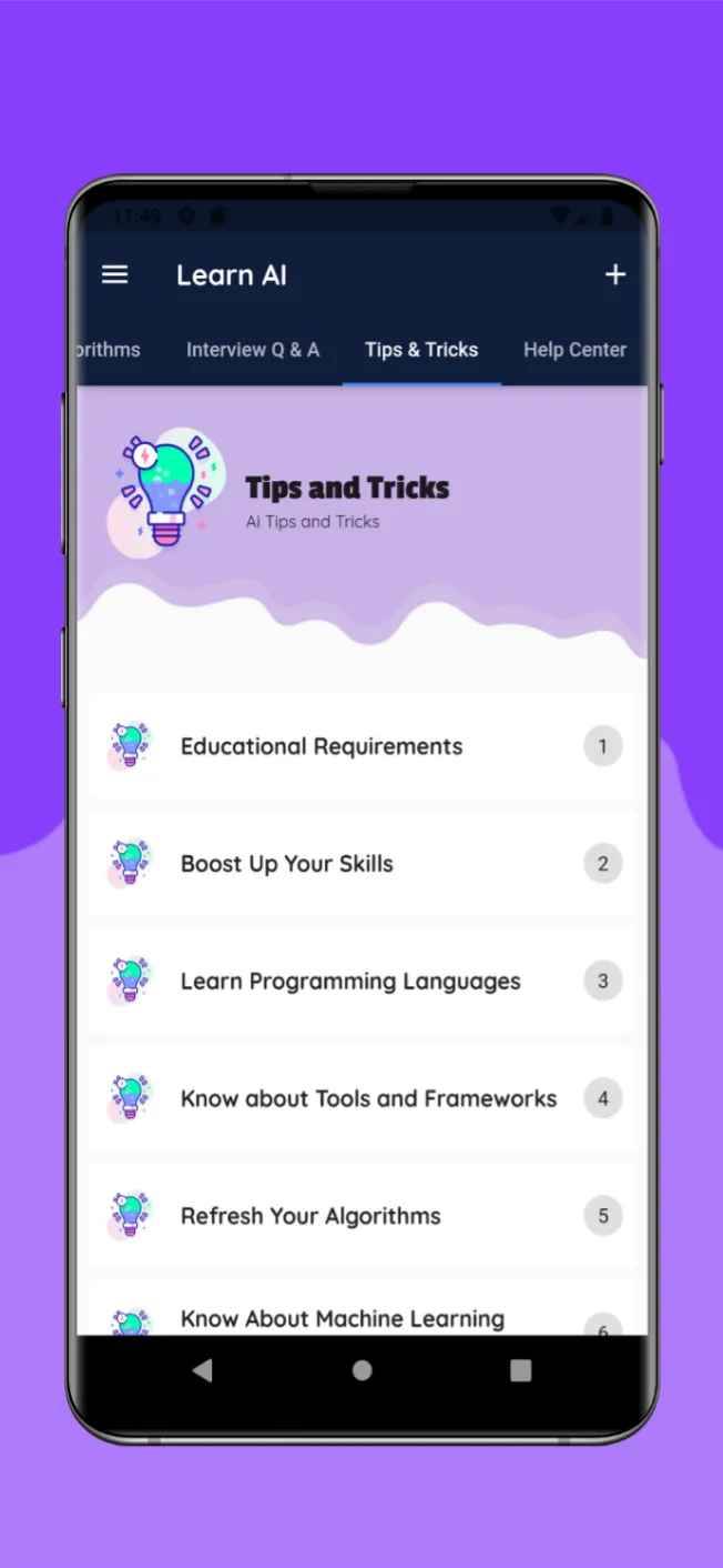 Learn Artificial Intelligence | Indus Appstore | Screenshot