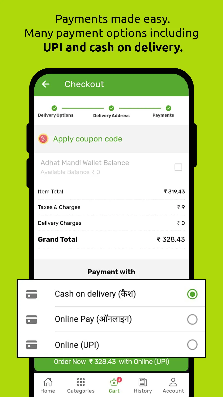 Adhat Mandi: Grocery Delivery | Indus Appstore | Screenshot