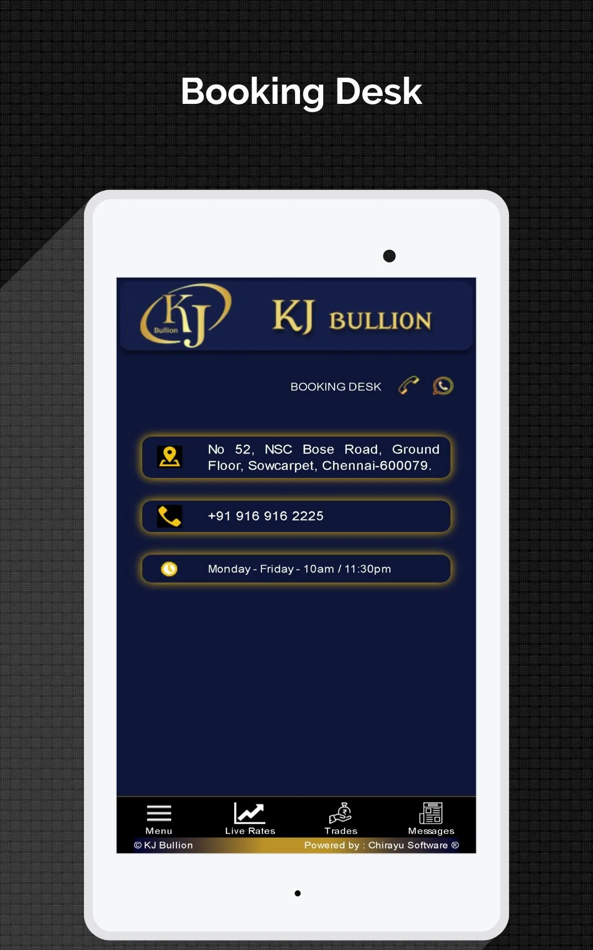 K J Bullion | Indus Appstore | Screenshot