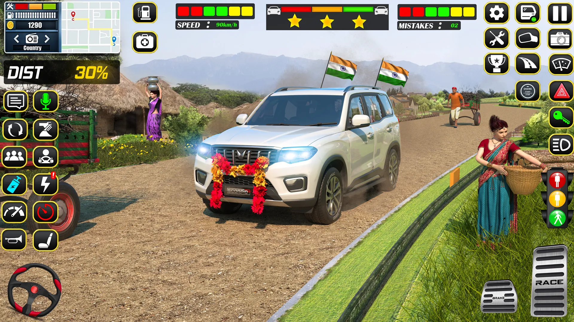 Indian Car Bike Simulator Game | Indus Appstore | Screenshot