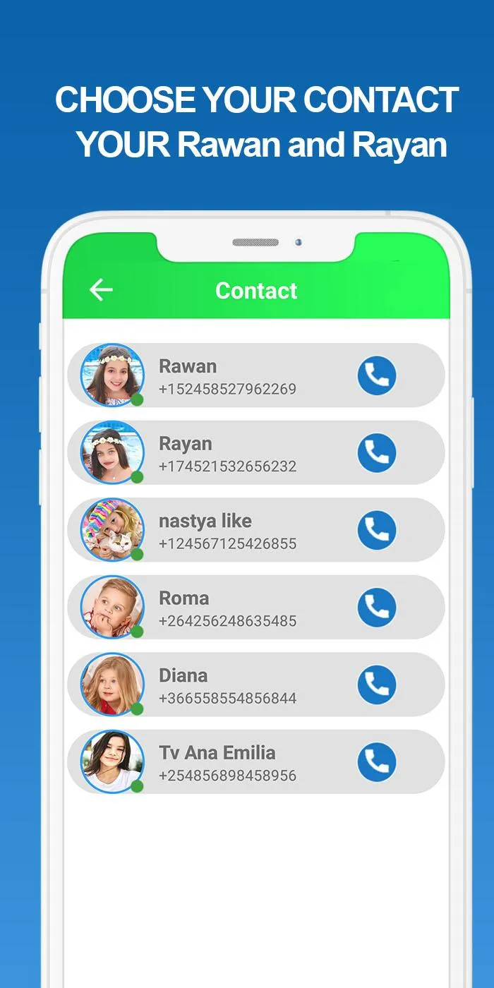 fake call chat Rawan and Rayan | Indus Appstore | Screenshot