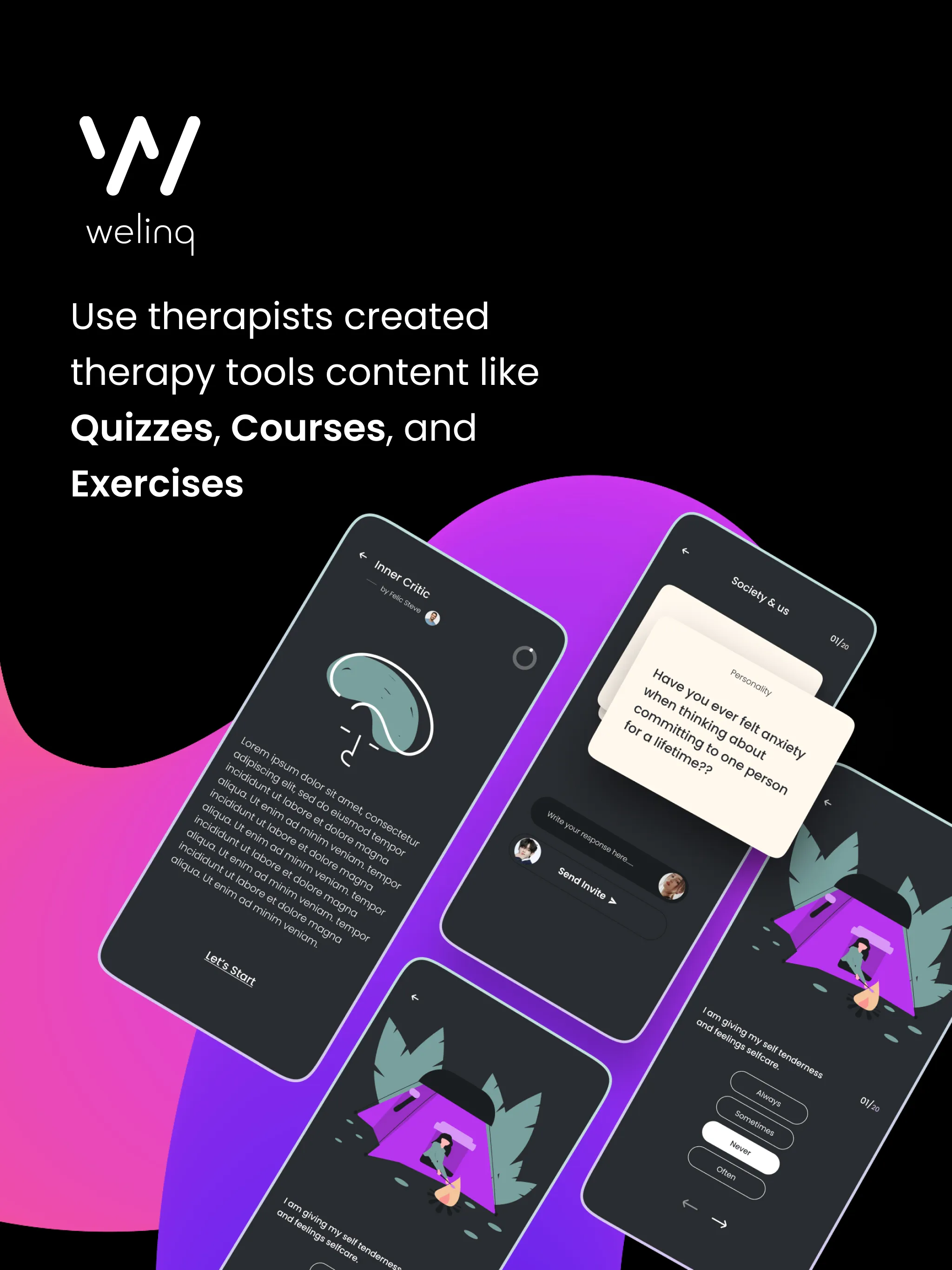 WeLinQ: Therapy And Counseling | Indus Appstore | Screenshot