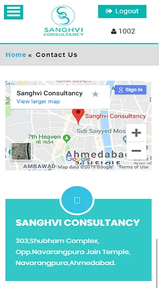 Sanghvi Consultancy | Indus Appstore | Screenshot