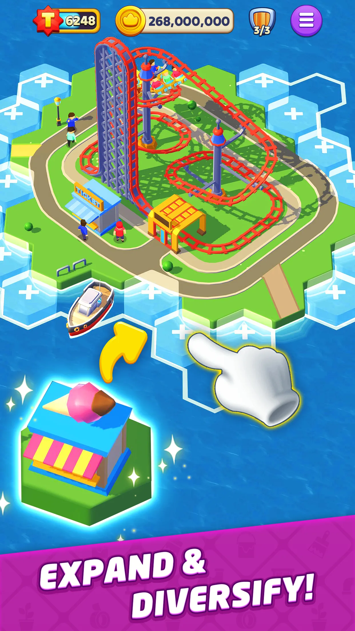 Top Tycoon: Coin Theme Empire | Indus Appstore | Screenshot