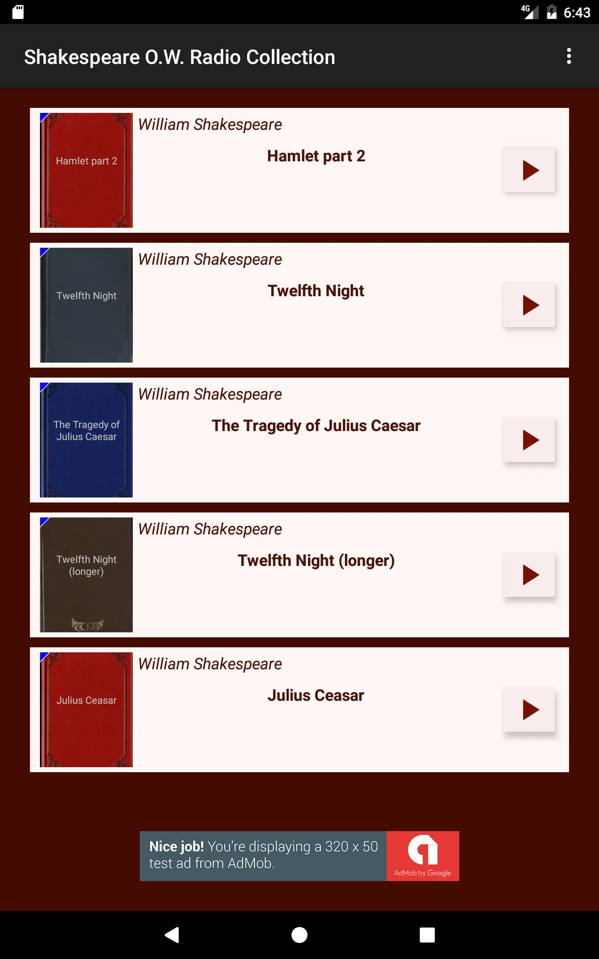 Shakespeare plays-Orson Welles | Indus Appstore | Screenshot