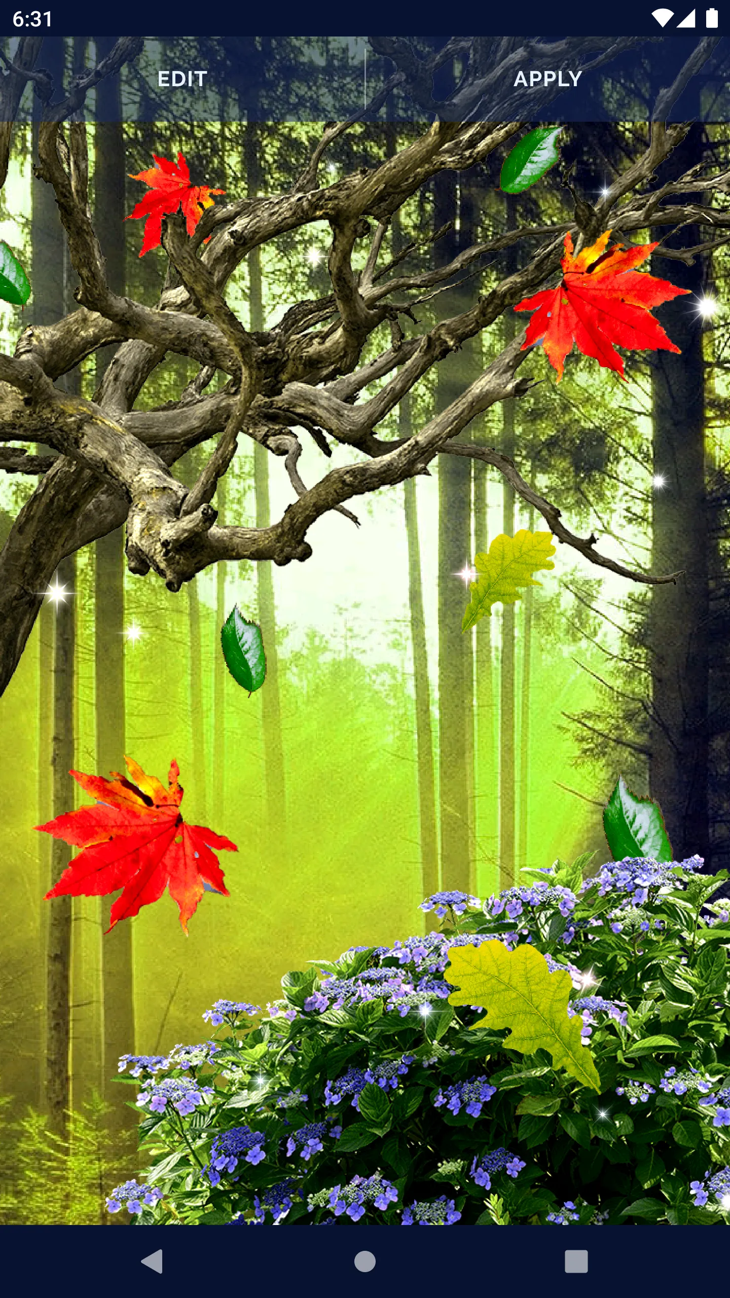 Autumn Leaves Parallax 3d | Indus Appstore | Screenshot