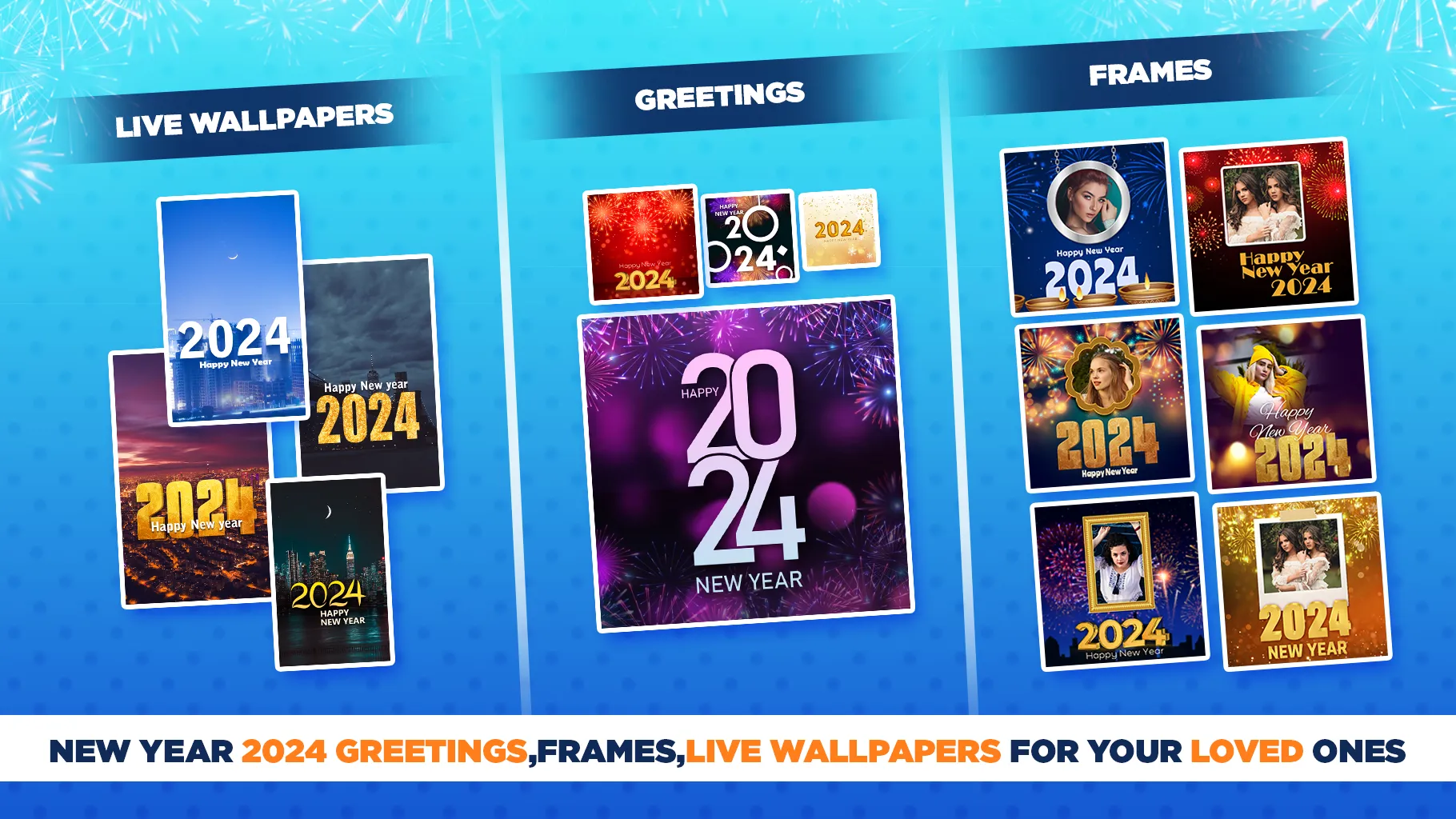 2024 New Year Frames | Indus Appstore | Screenshot