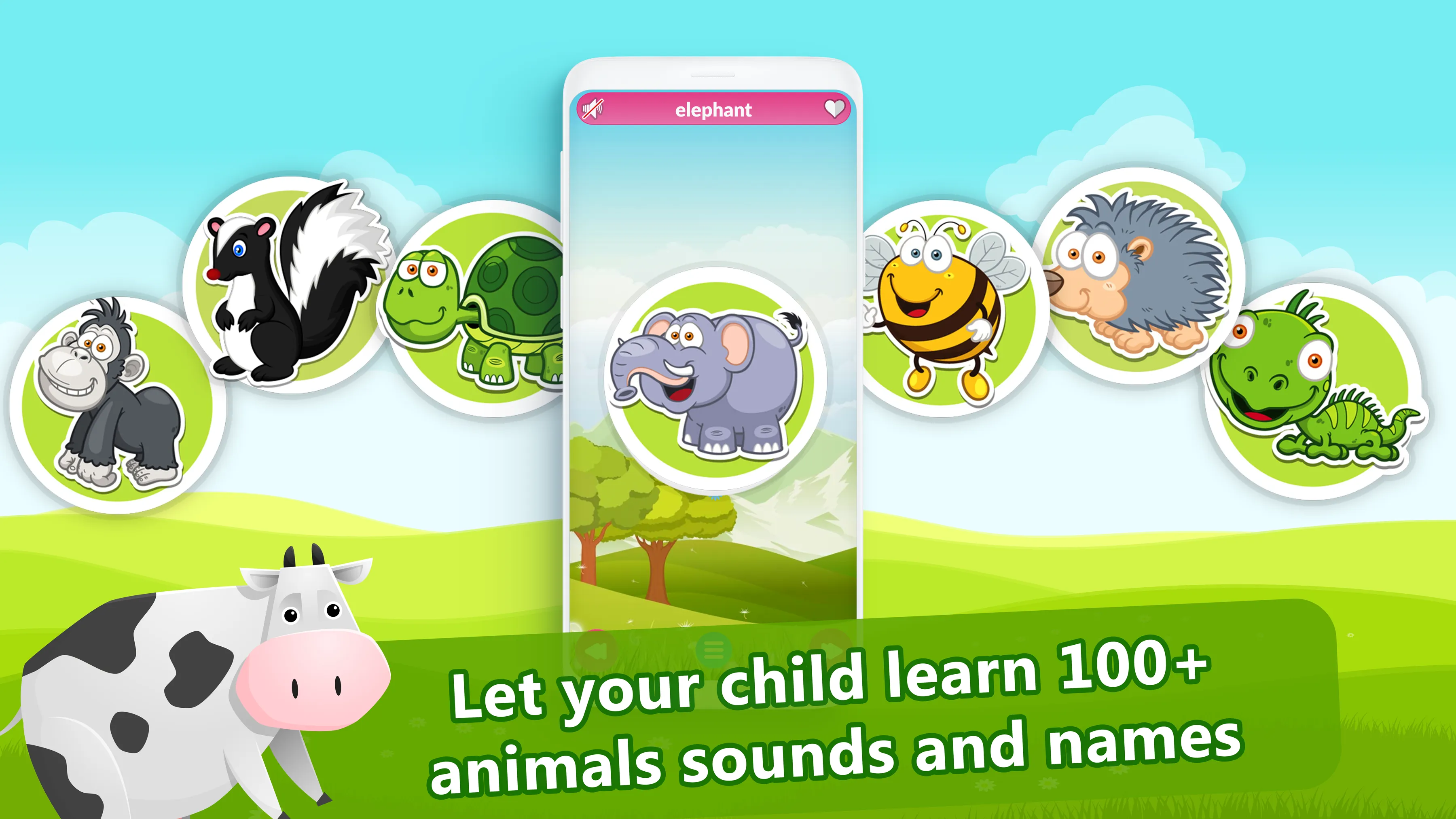 Animal Sounds for Kids | Indus Appstore | Screenshot