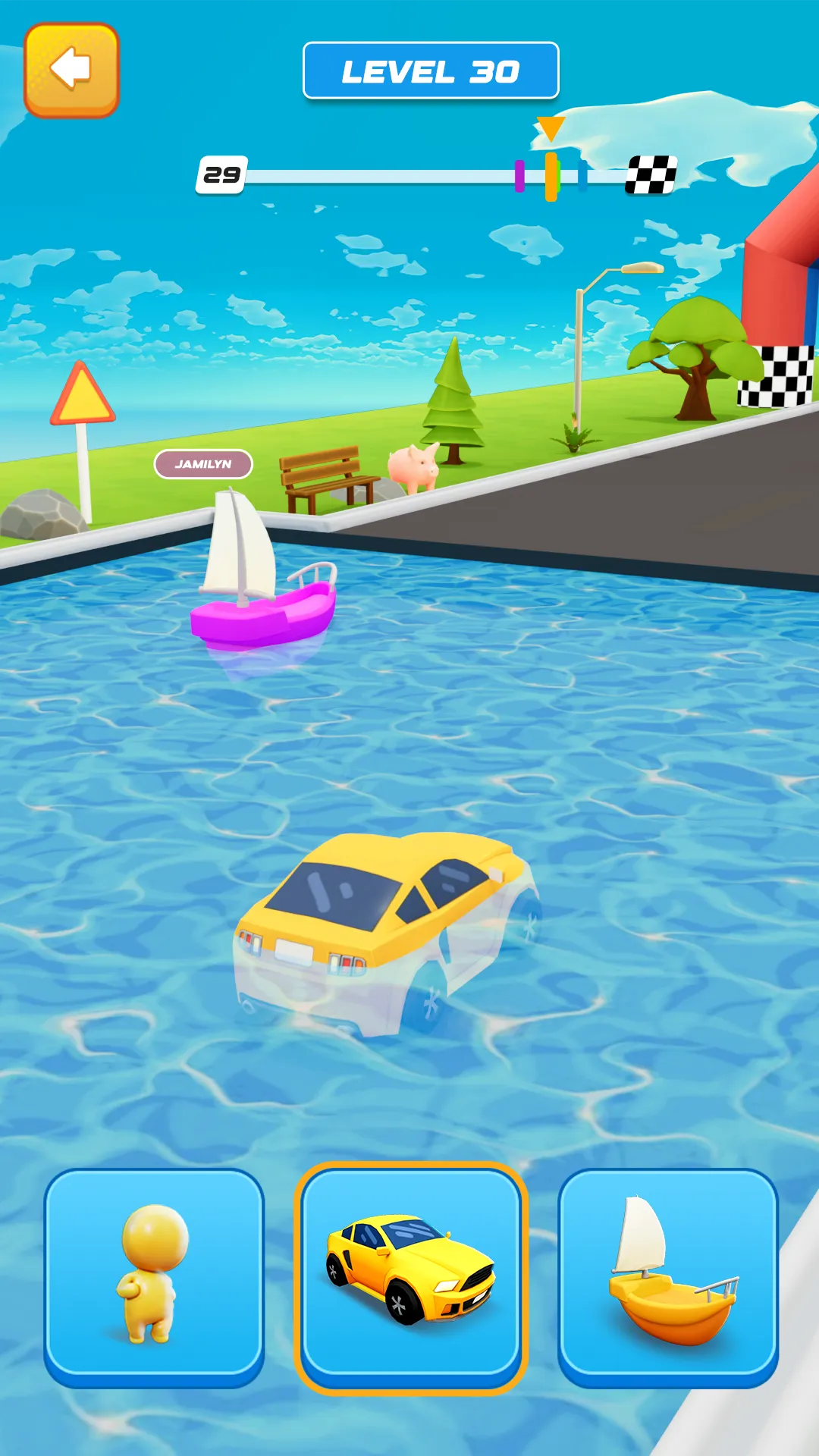 Shape Transform Race | Indus Appstore | Screenshot