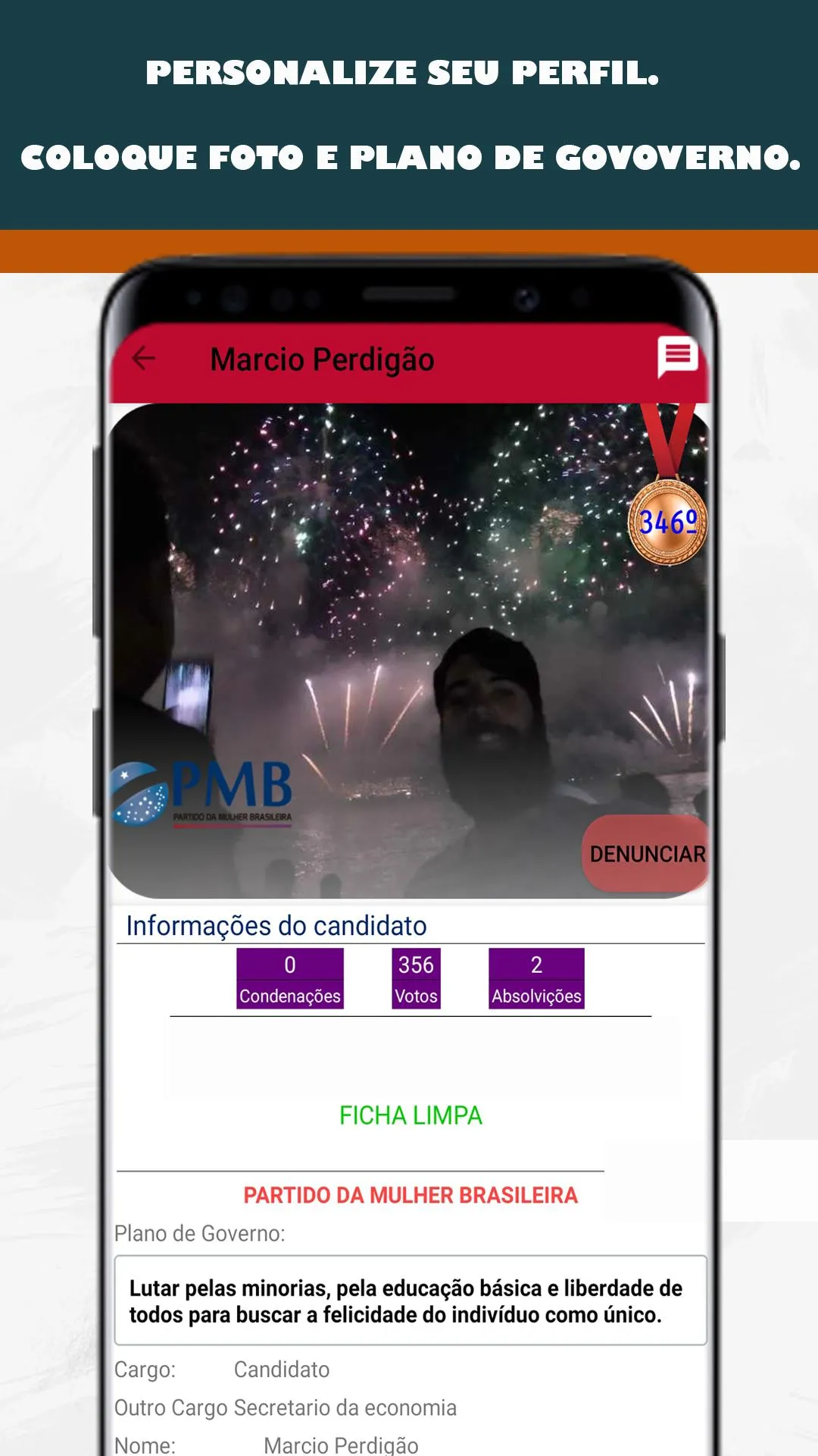 Corrida Eleitoral Online | Indus Appstore | Screenshot