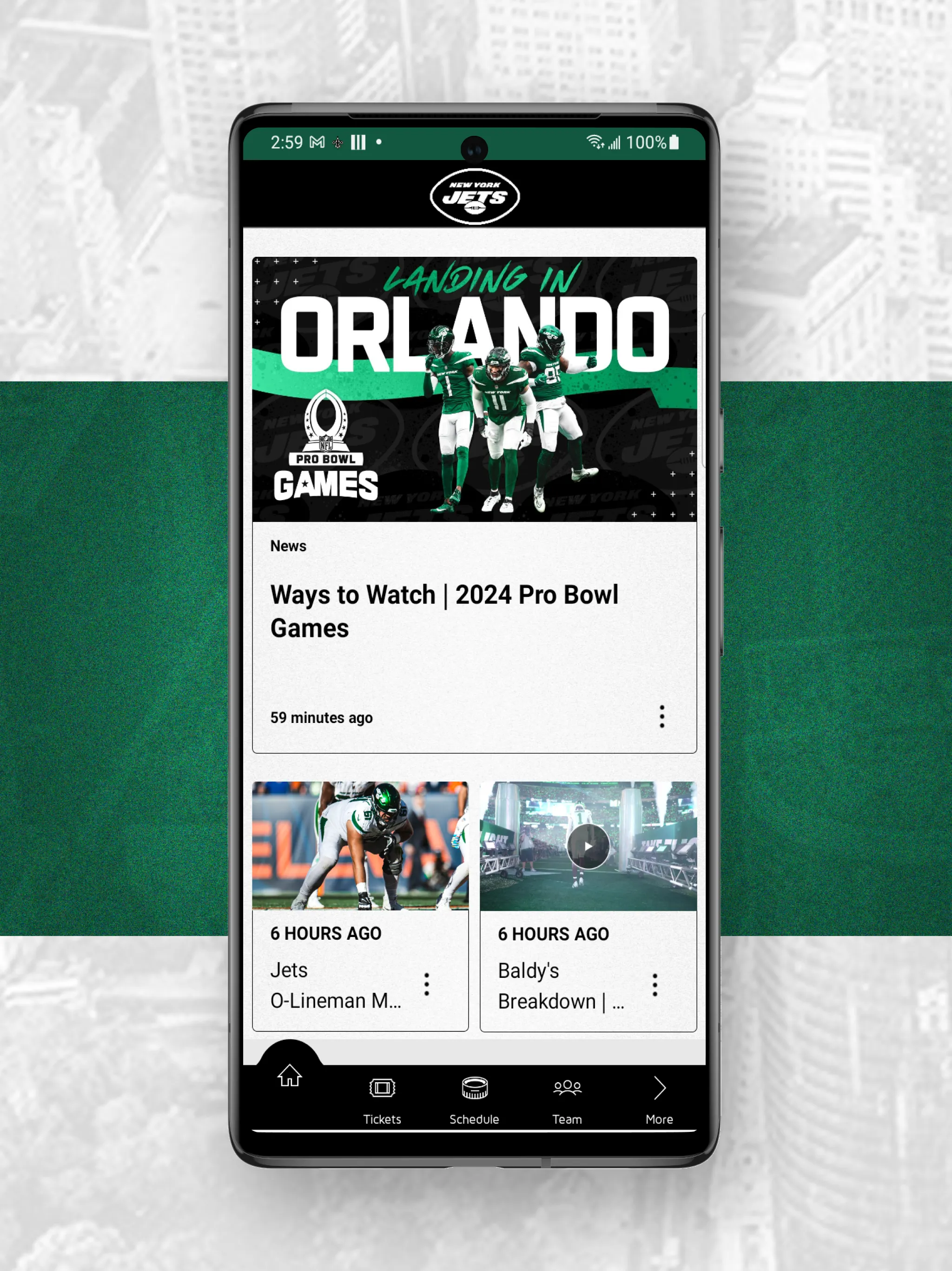 Official New York Jets | Indus Appstore | Screenshot