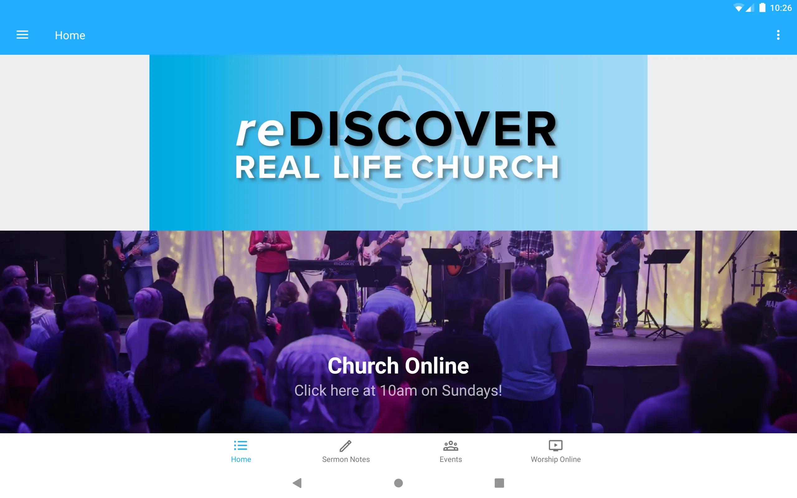 Real Life Church of NC | Indus Appstore | Screenshot