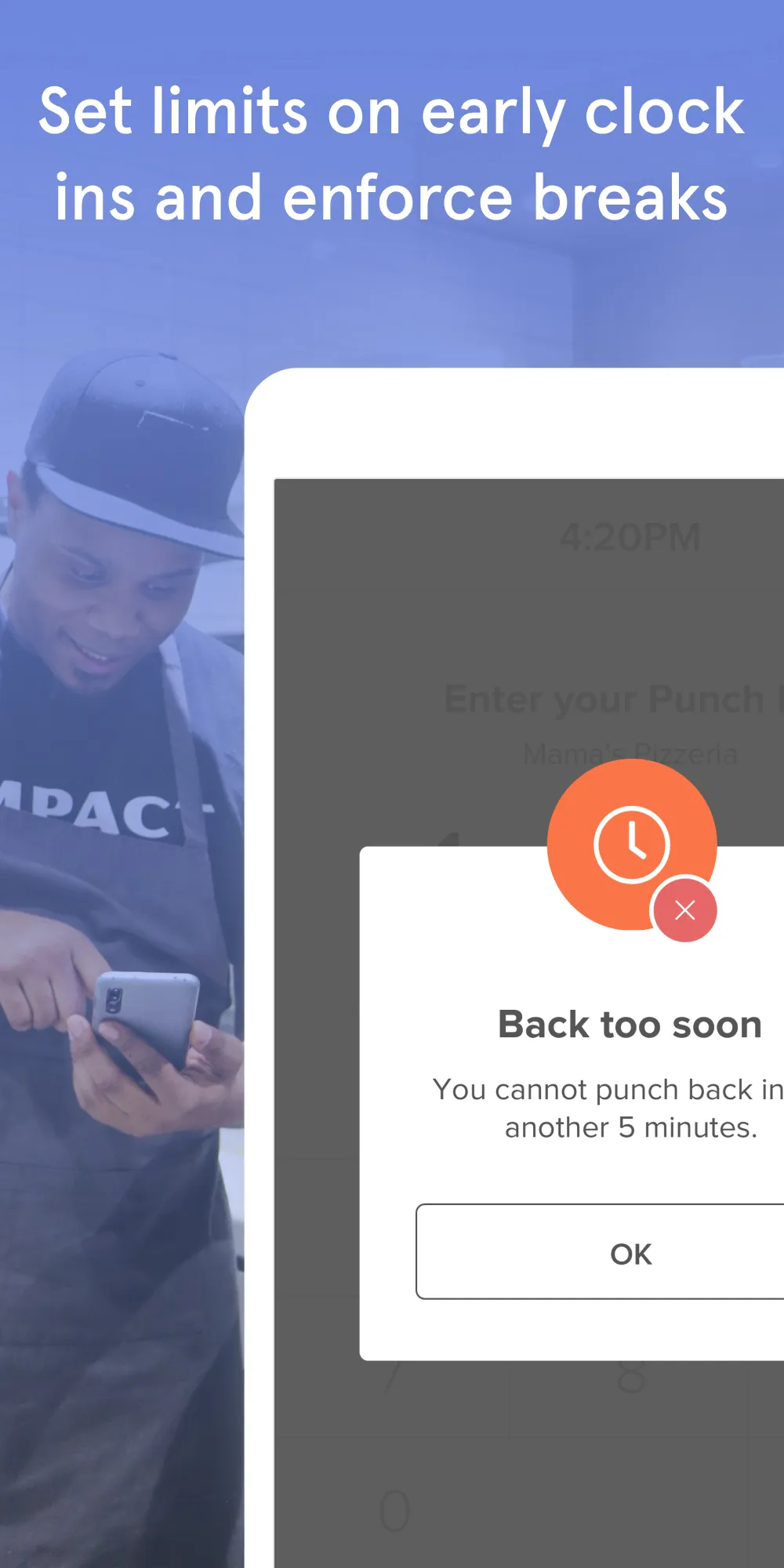 7punches: Simple Time Clocking | Indus Appstore | Screenshot