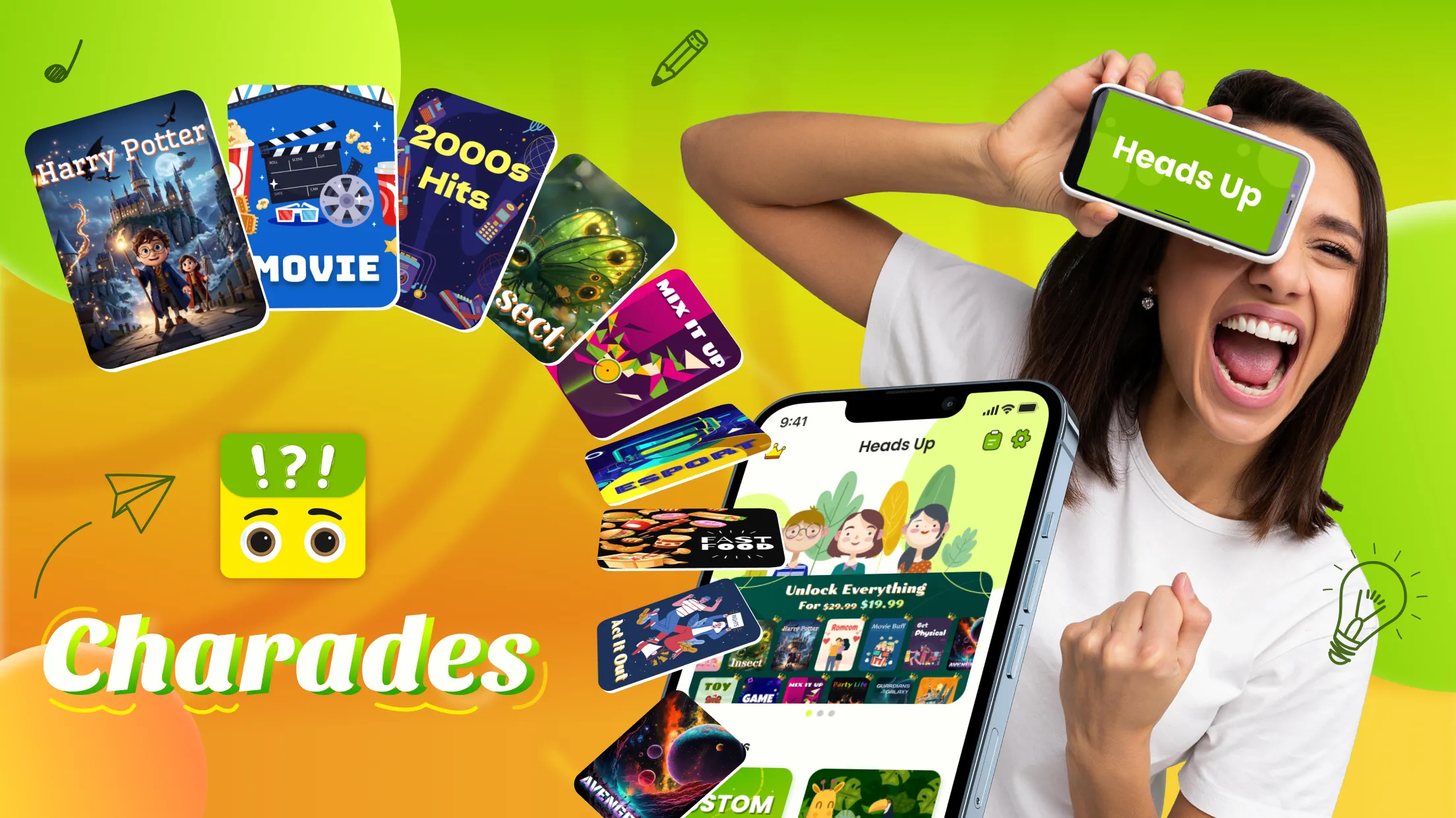 Charades Game! Headbands Guess | Indus Appstore | Screenshot
