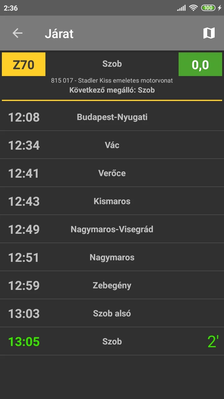 Megállóhelyi Menetrend | Indus Appstore | Screenshot