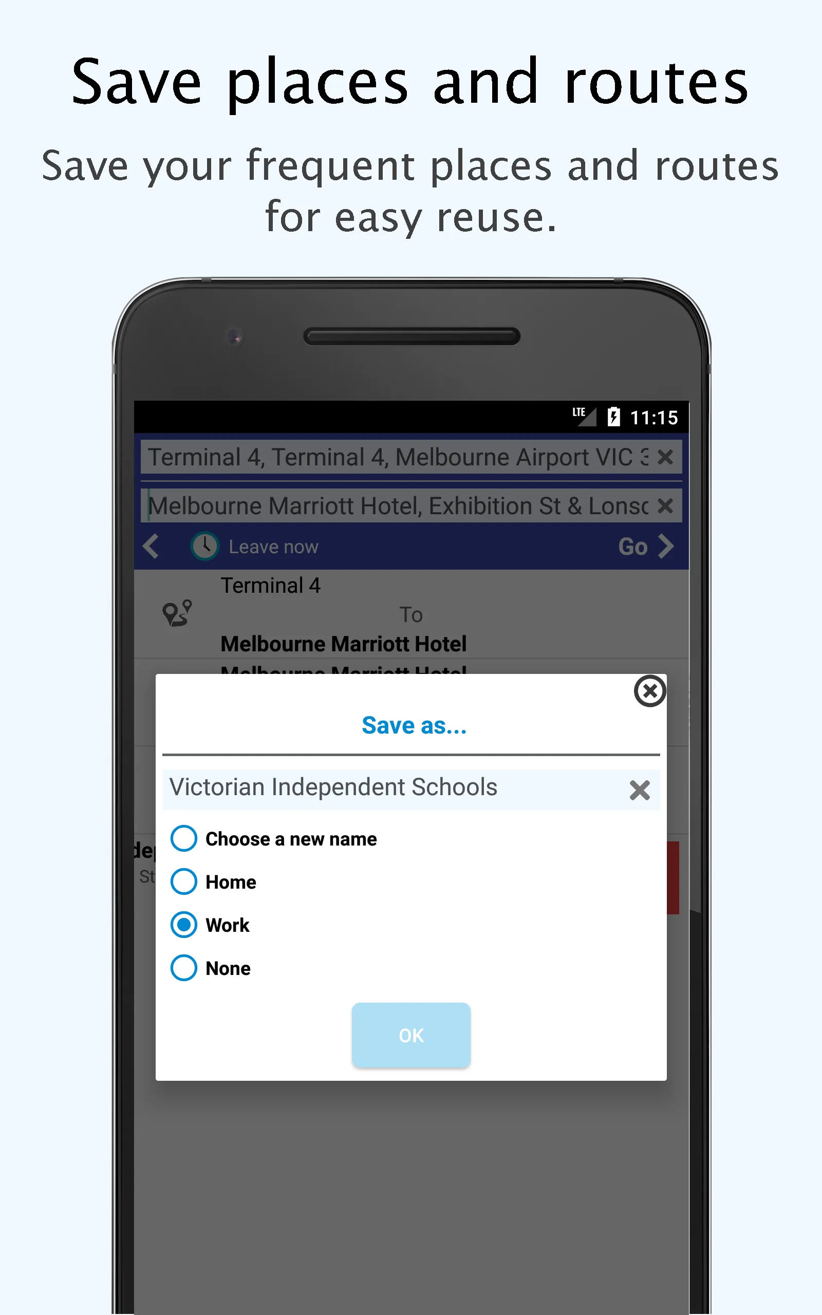 Melbourne Public Transit | Indus Appstore | Screenshot