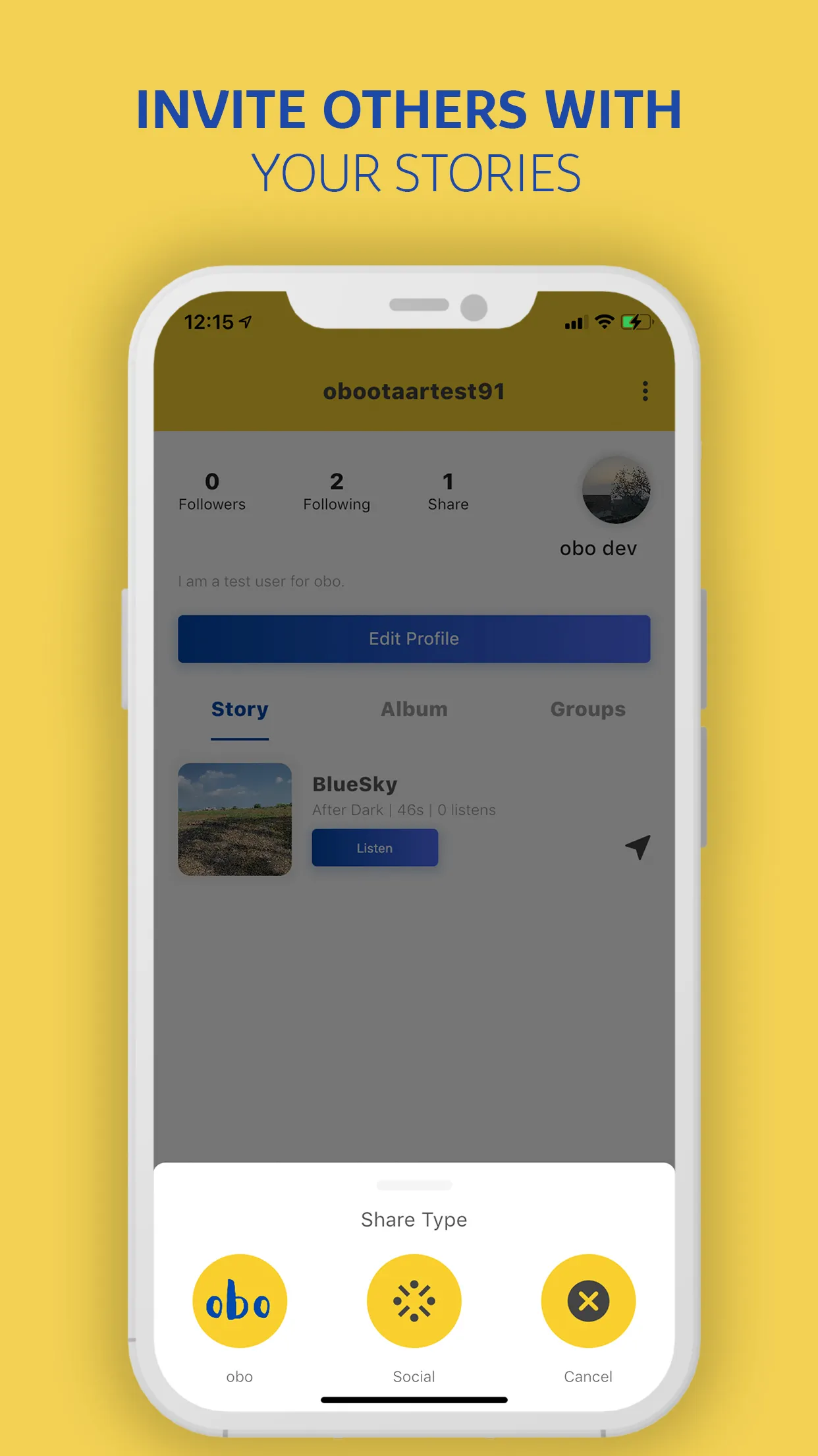 obo–storymobile, Audio stories | Indus Appstore | Screenshot