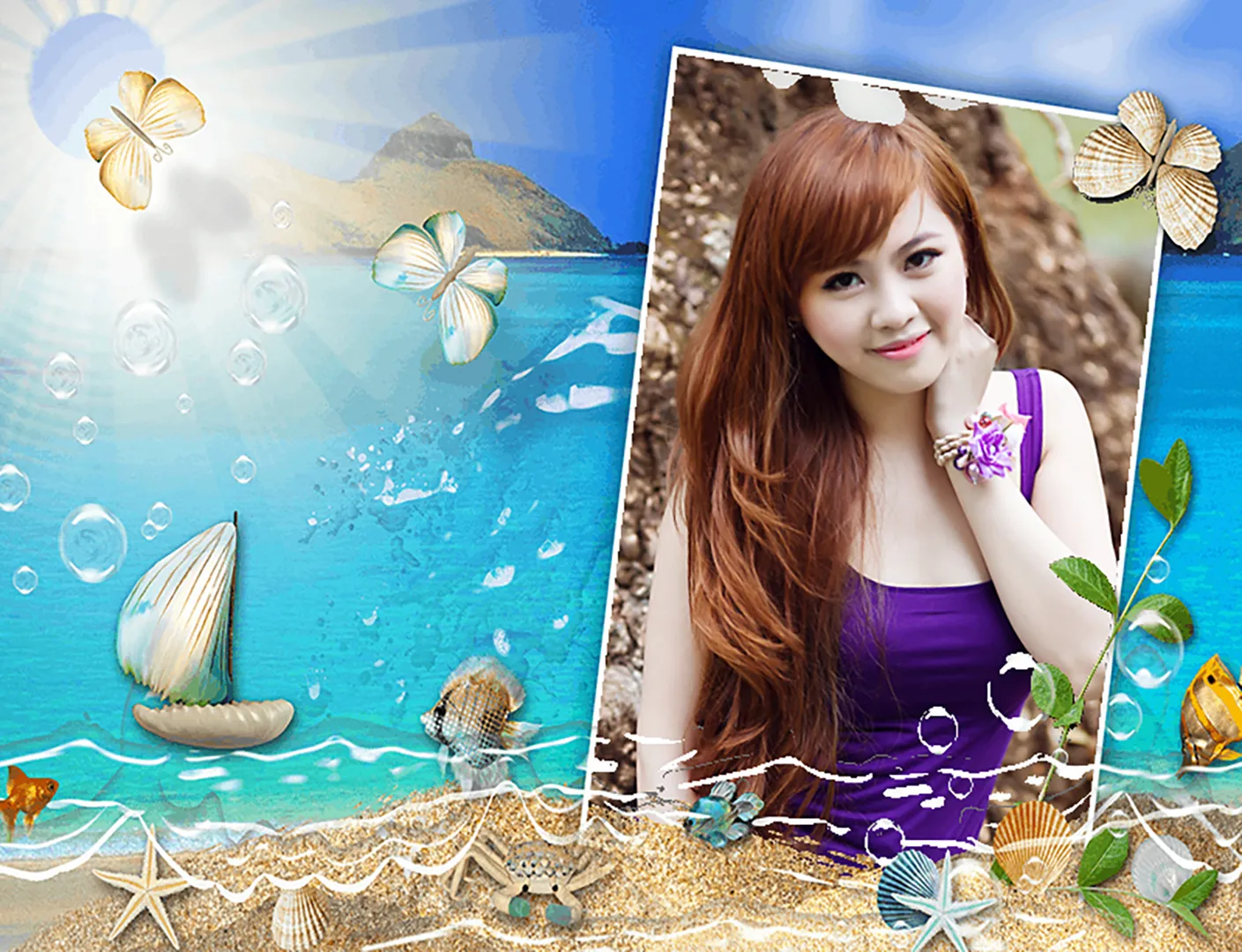 Sea Picture Frames | Indus Appstore | Screenshot