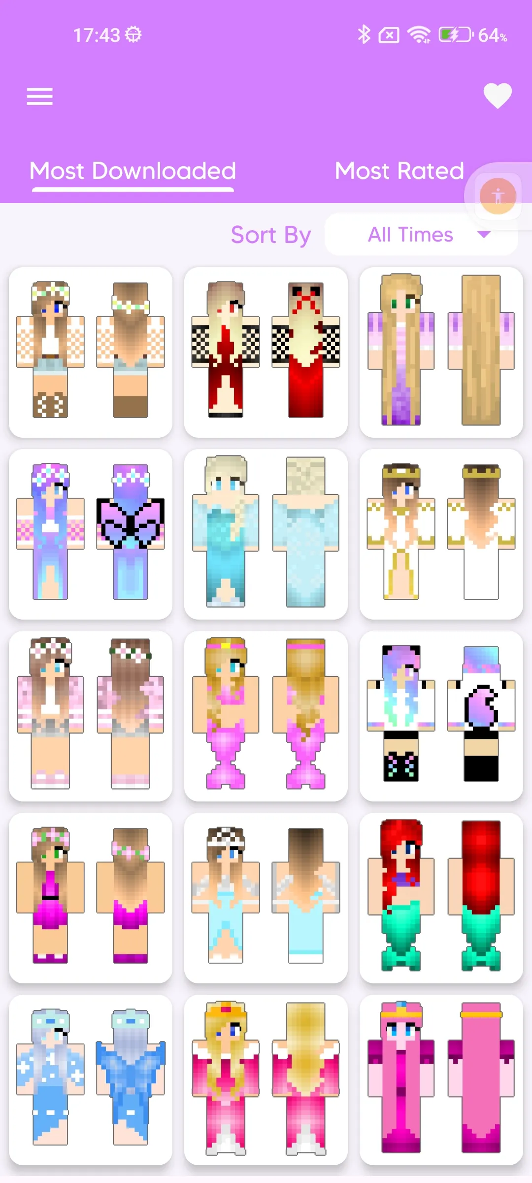 Princess Skin for Minecraft | Indus Appstore | Screenshot