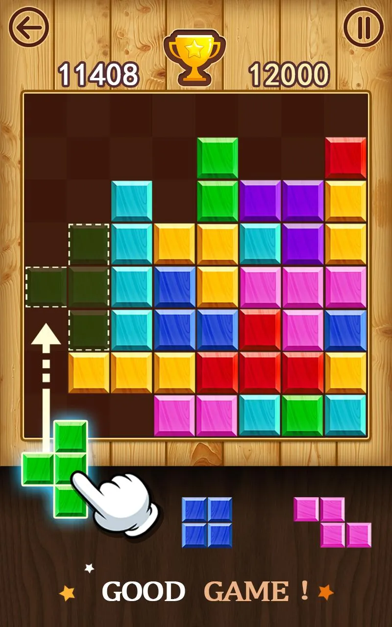 Block Puzzle - Wood Pop | Indus Appstore | Screenshot