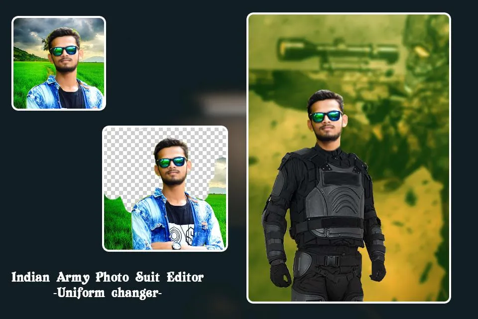 Indian Army  Photo Suit Editor | Indus Appstore | Screenshot