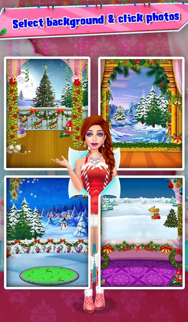 Christmas Makeup Dressup Games | Indus Appstore | Screenshot