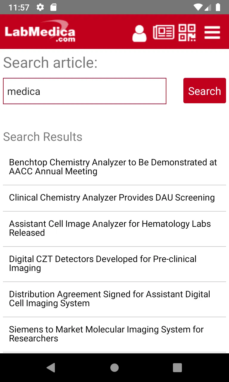 LabMedica | Indus Appstore | Screenshot