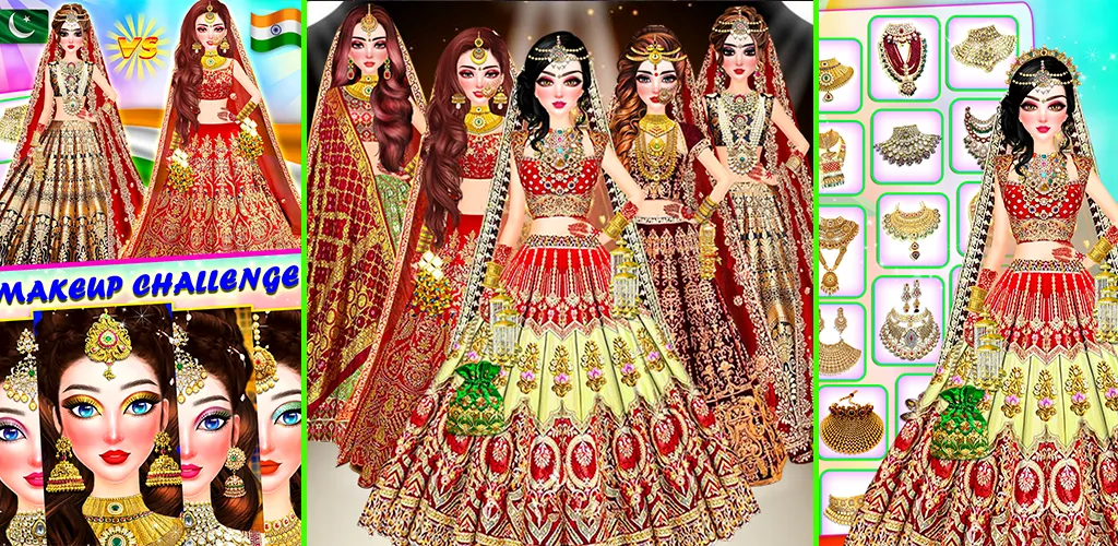 Indian Bride Dress Up Girl | Indus Appstore | Screenshot