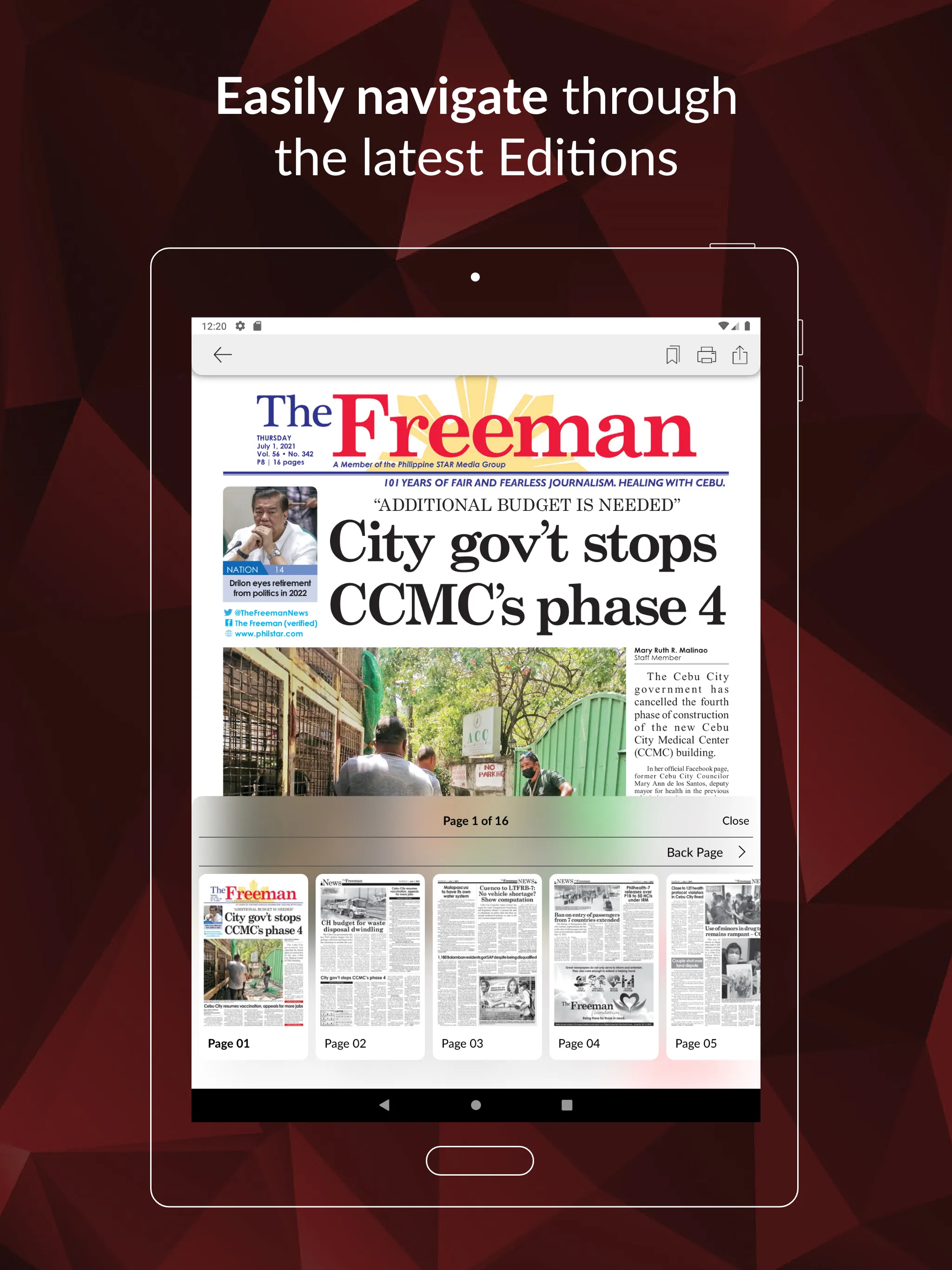 The Freeman | Indus Appstore | Screenshot