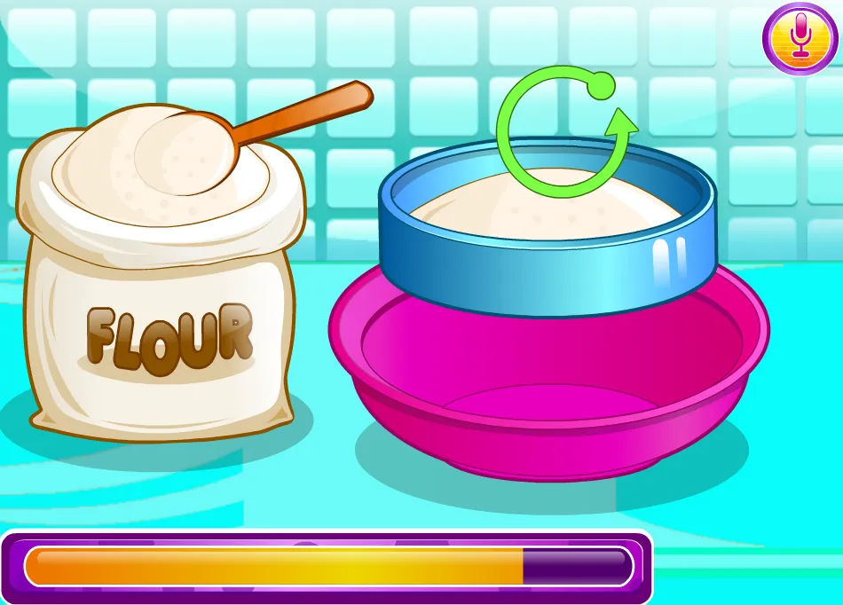 game girls cooking cupcakes | Indus Appstore | Screenshot