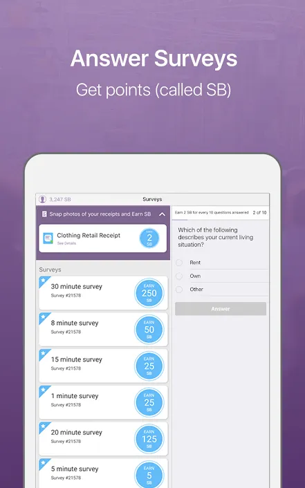 SB Answer - Surveys that Pay | Indus Appstore | Screenshot
