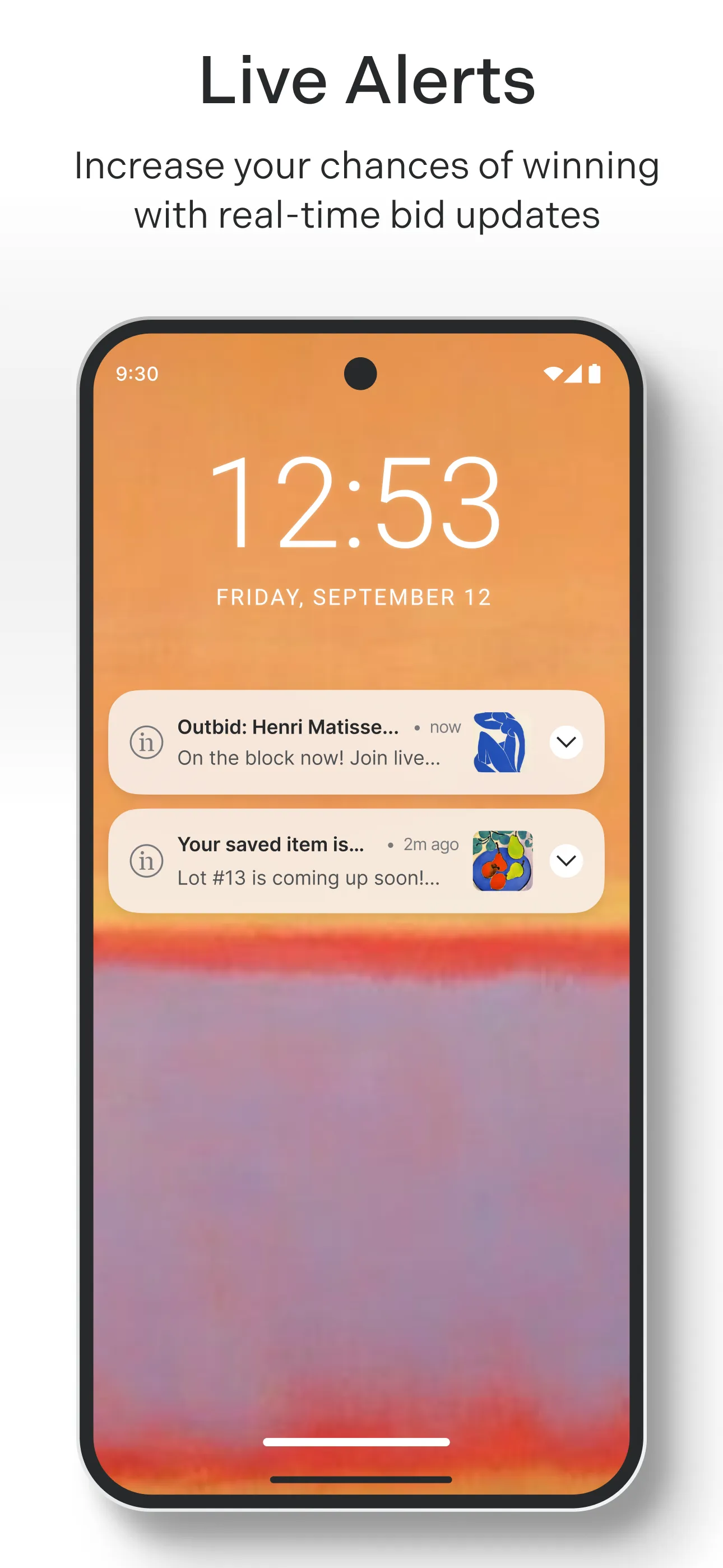 Invaluable Auctions: Bid Live | Indus Appstore | Screenshot