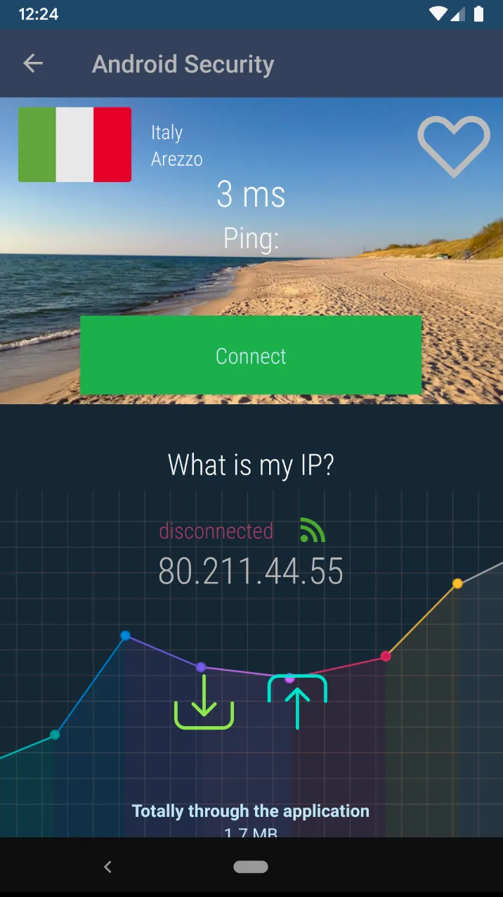 Android Security VPN | Indus Appstore | Screenshot