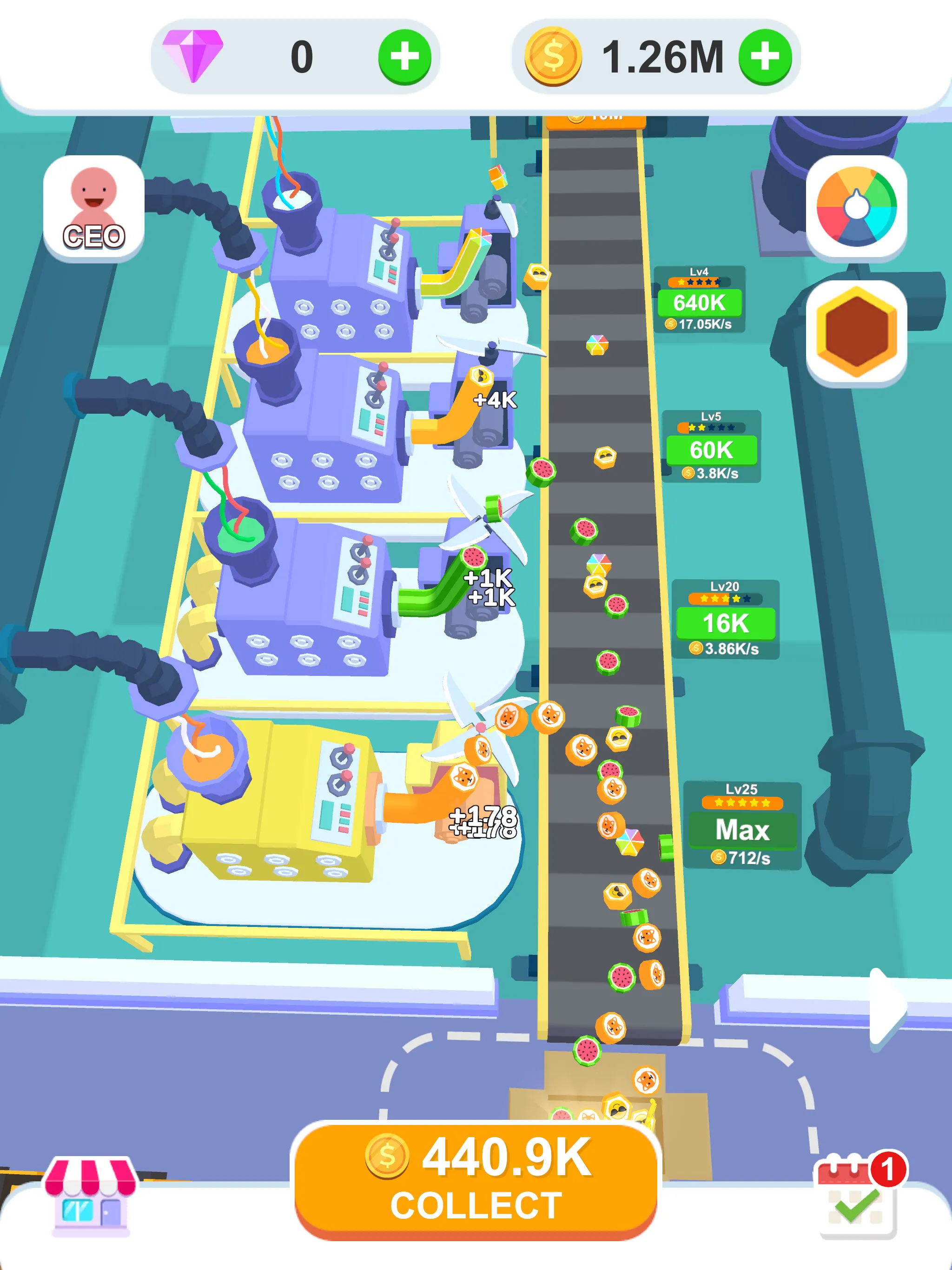 Idle Candy Factory | Indus Appstore | Screenshot