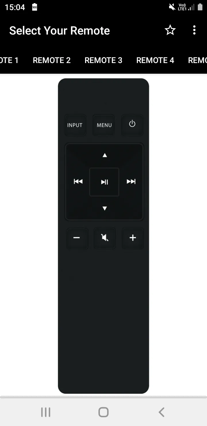 Vizio Soundbar Remote | Indus Appstore | Screenshot