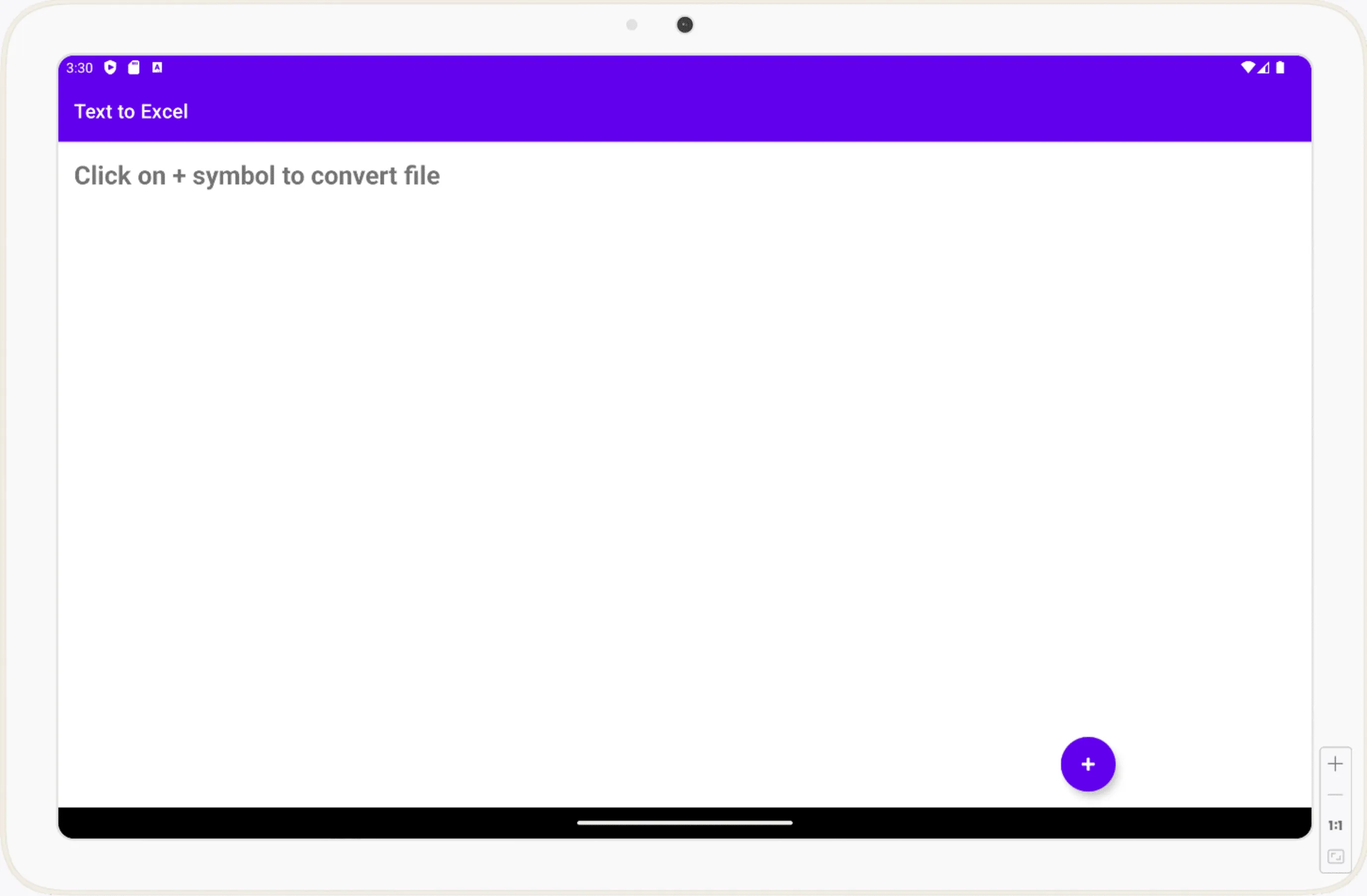 Text to Excel Converter | Indus Appstore | Screenshot