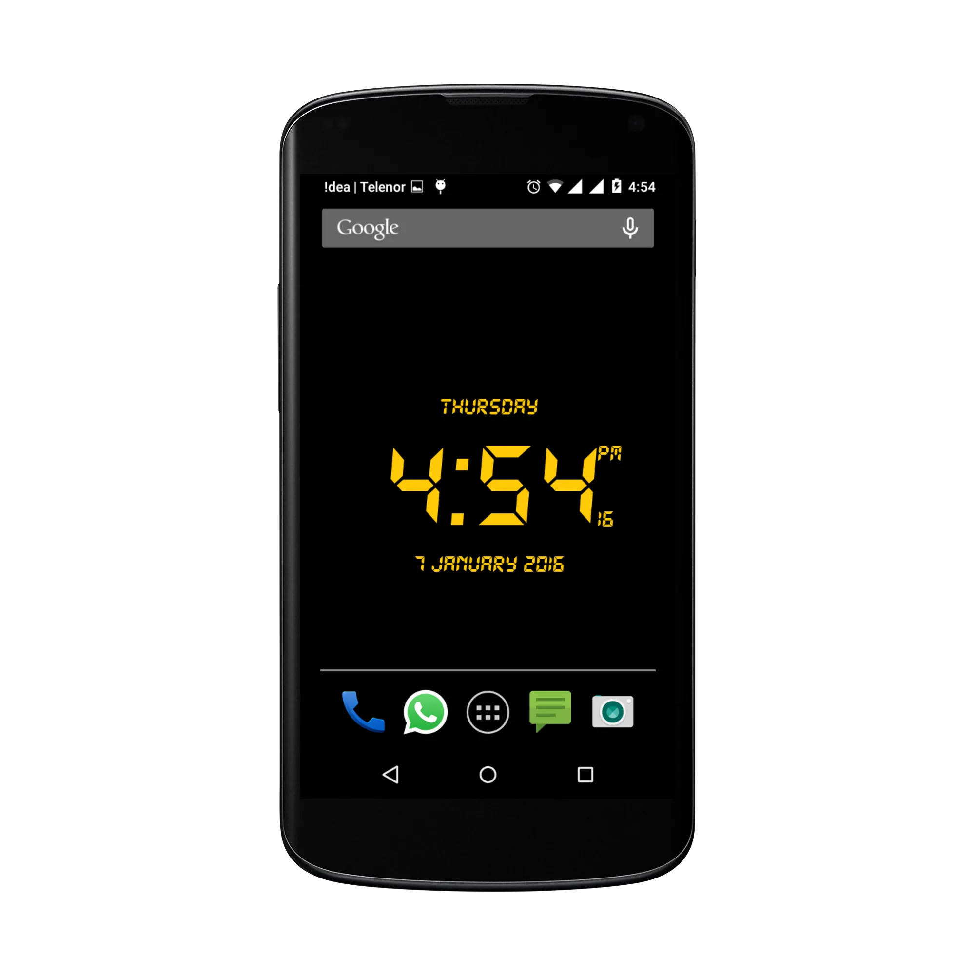 LED Digital Clock LWP | Indus Appstore | Screenshot