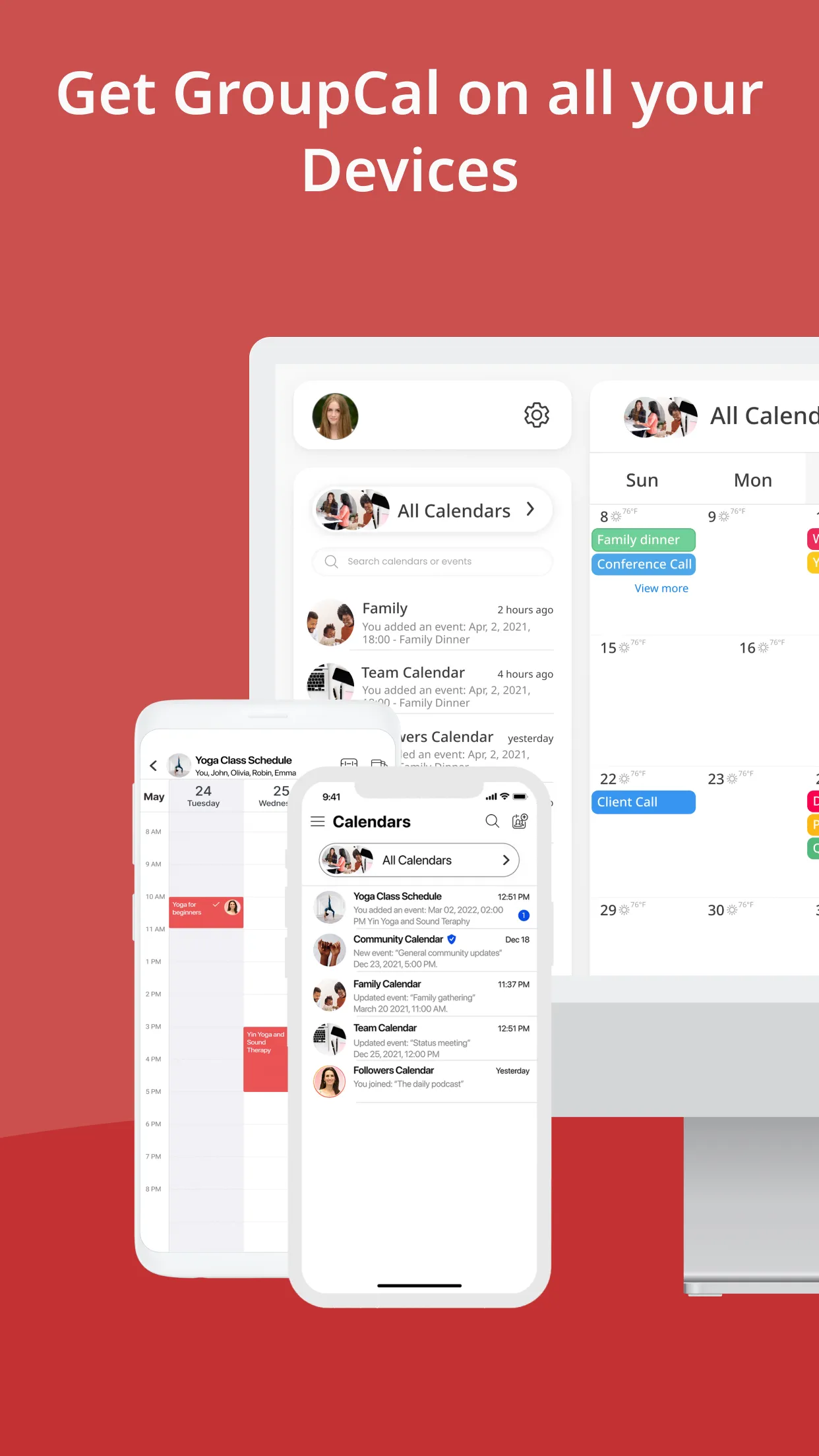 GroupCal - Shared Calendar | Indus Appstore | Screenshot