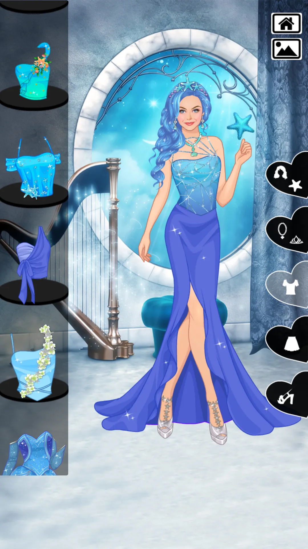 Element Princess dress up game | Indus Appstore | Screenshot